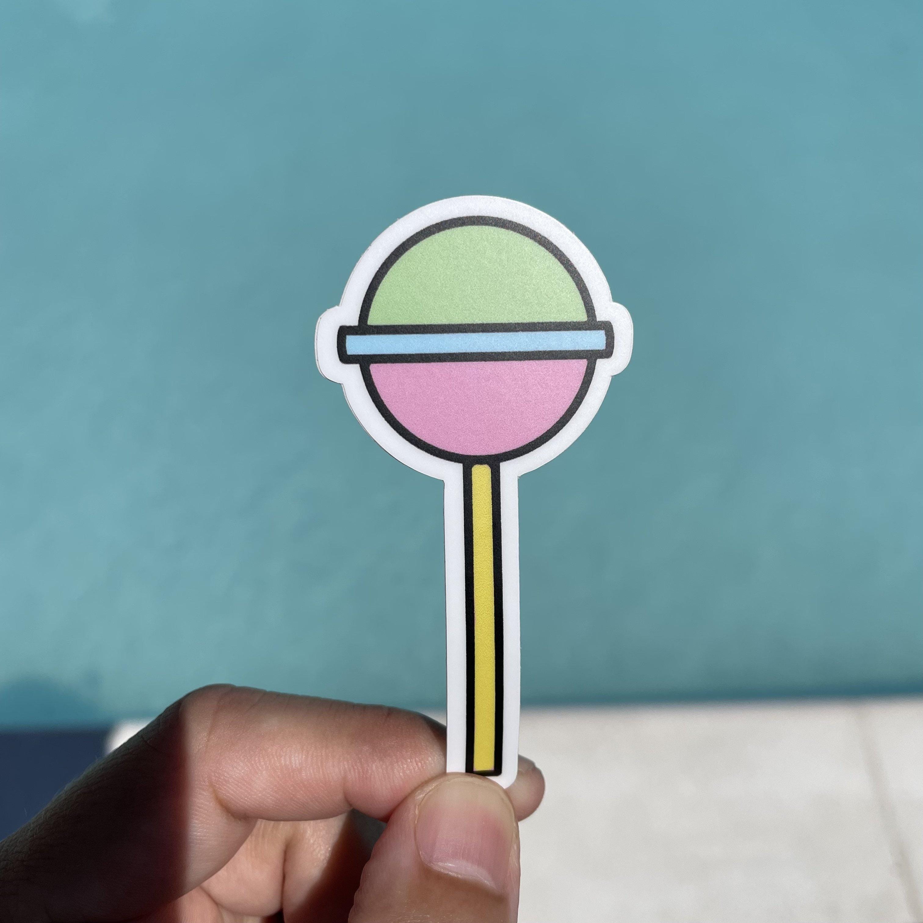  Multicolor Sucker Aesthetic Sticker、mySite、elrpsem3k