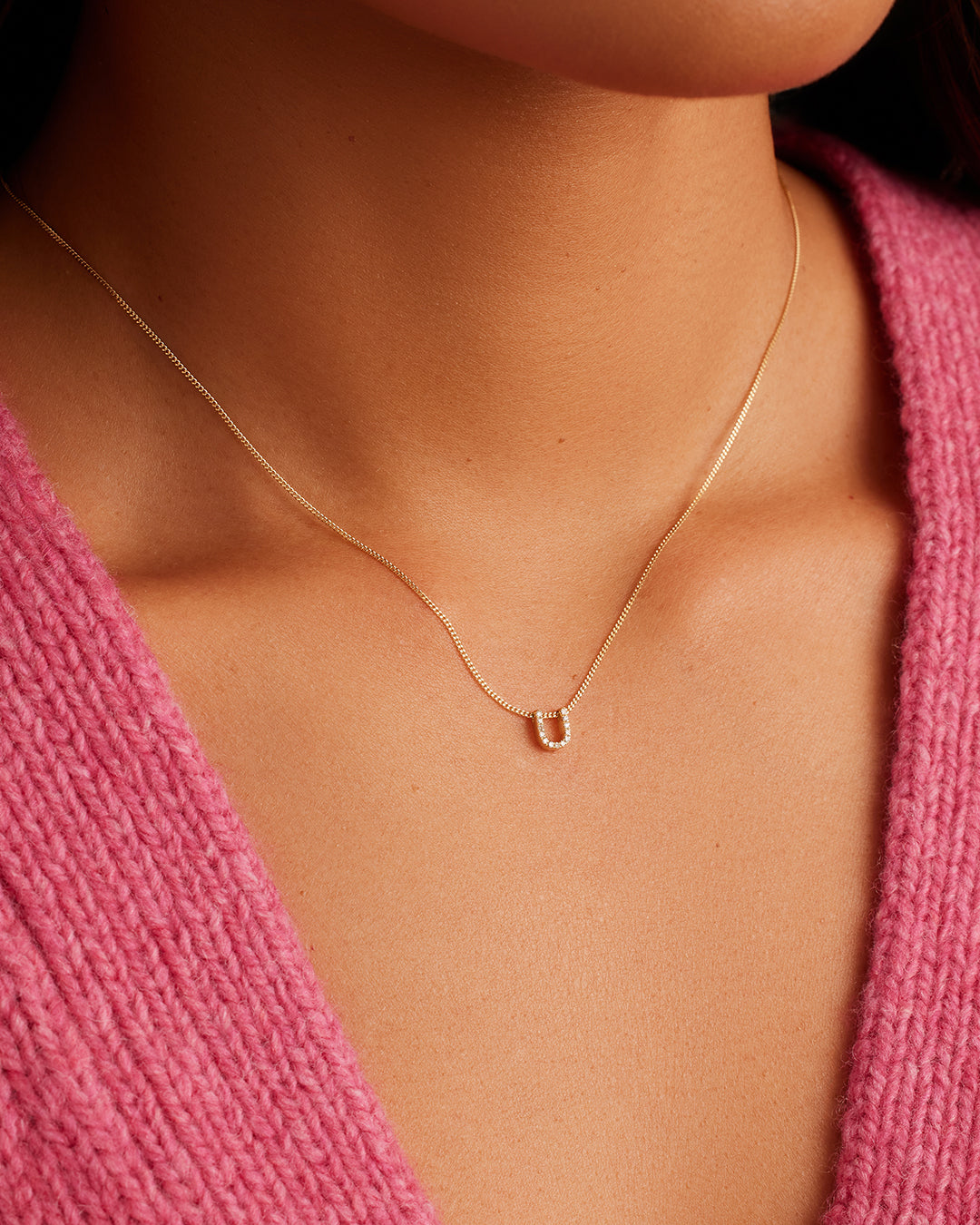 Diamond Alphabet Necklace、mySite、hinf8tx79