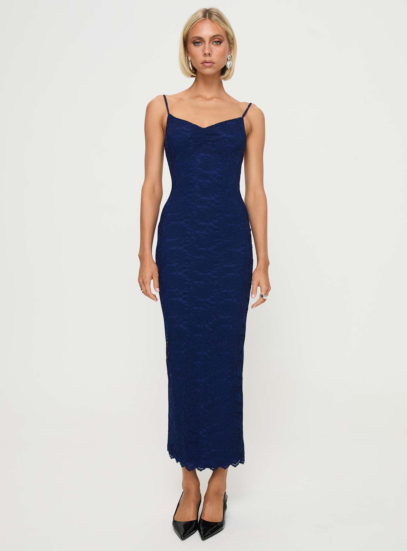 Khalani Maxi Dress Navy、mySite、solidvoid