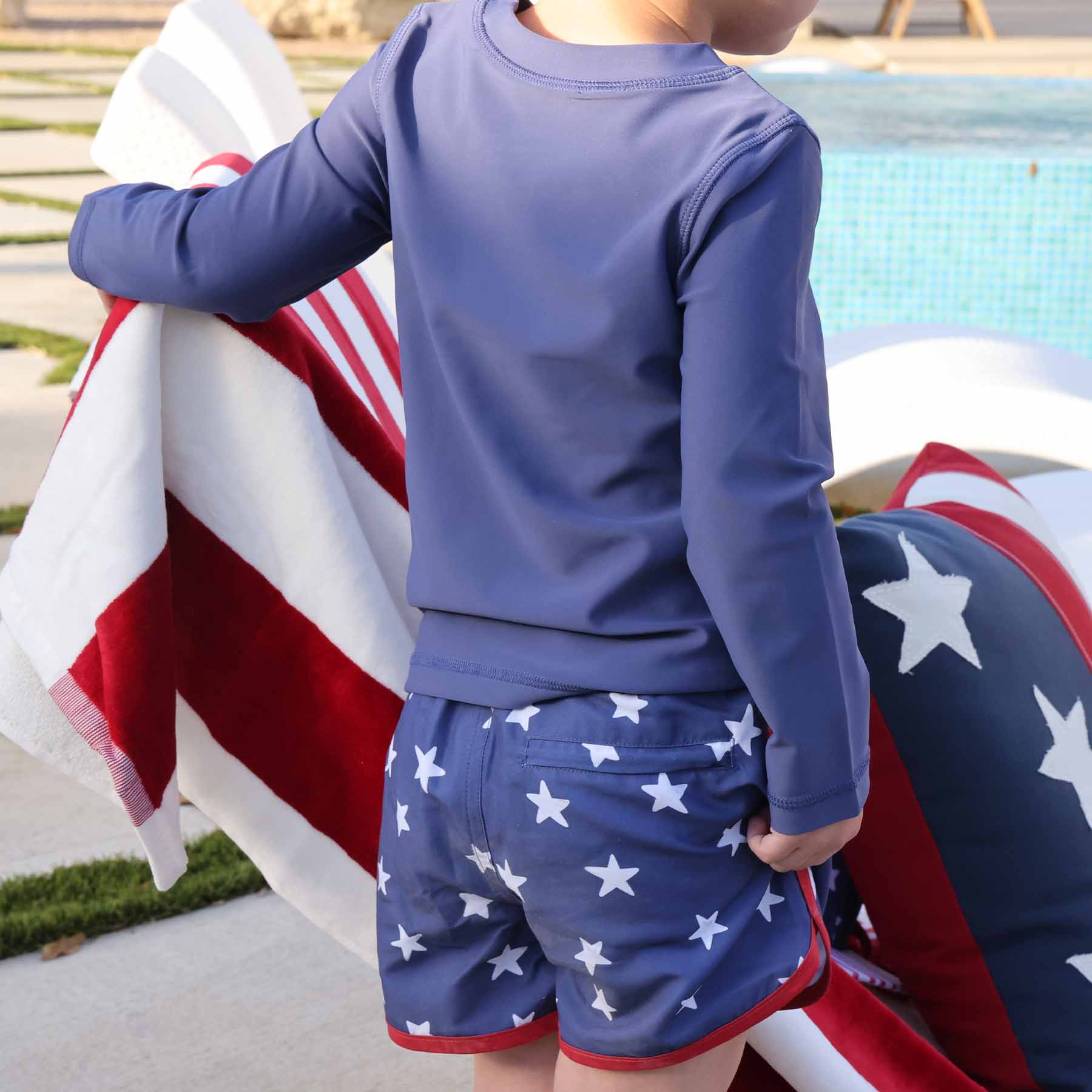  Long Sleeve Rash Guard Shirt | Star-Spangled Navy、mySite、layawaytickets