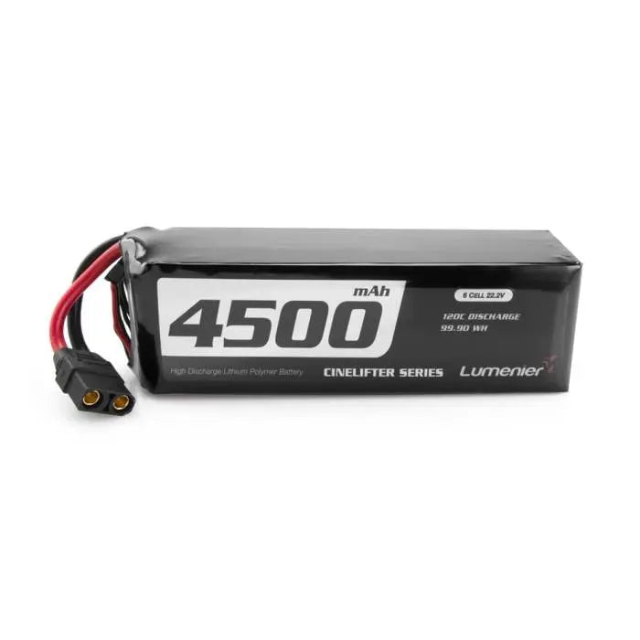  Lumenier 4500mAh 6S 120c CineLifter LiPo Battery XT90、mySite、merchandisen