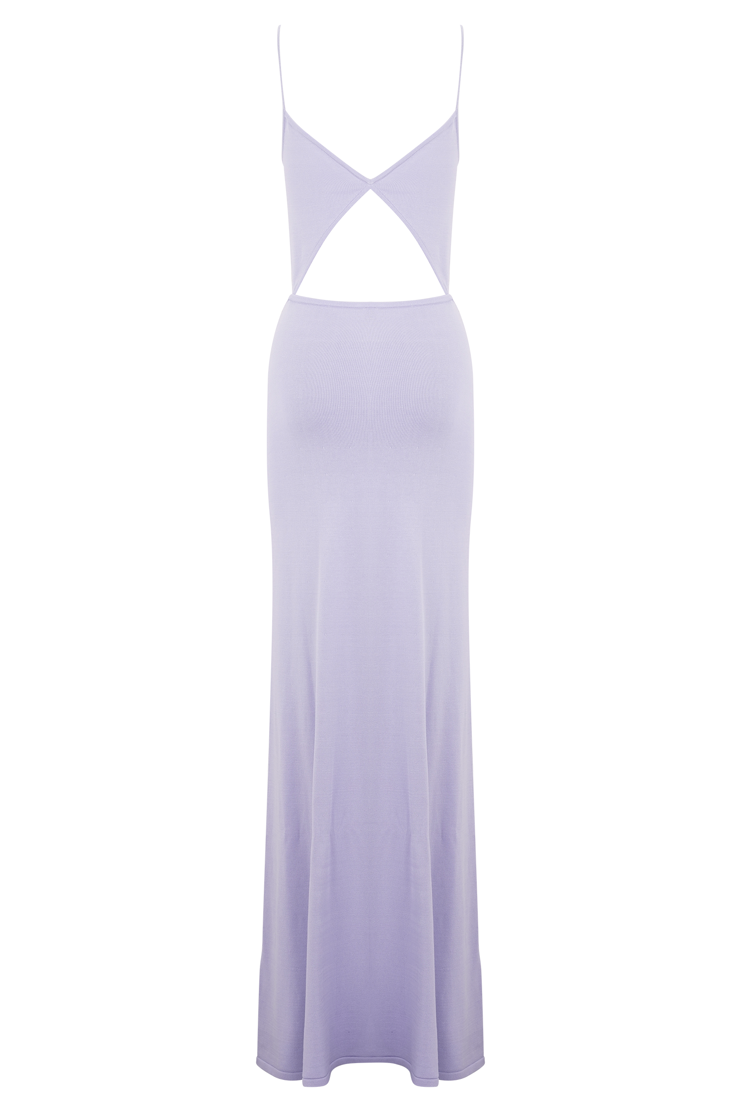 Reama Wrap Over Knit Maxi Dress - Cornflower Blue、mySite、solidvoid