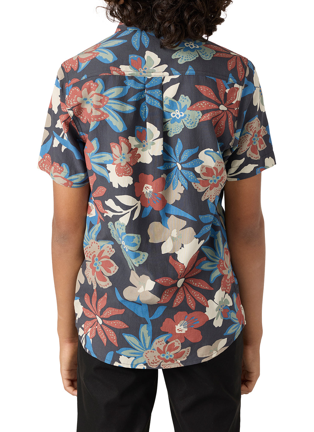 O'Neill Boys' Oasis Eco Short Sleeve Button Down Shirt (Big Big)、mySite、noshort