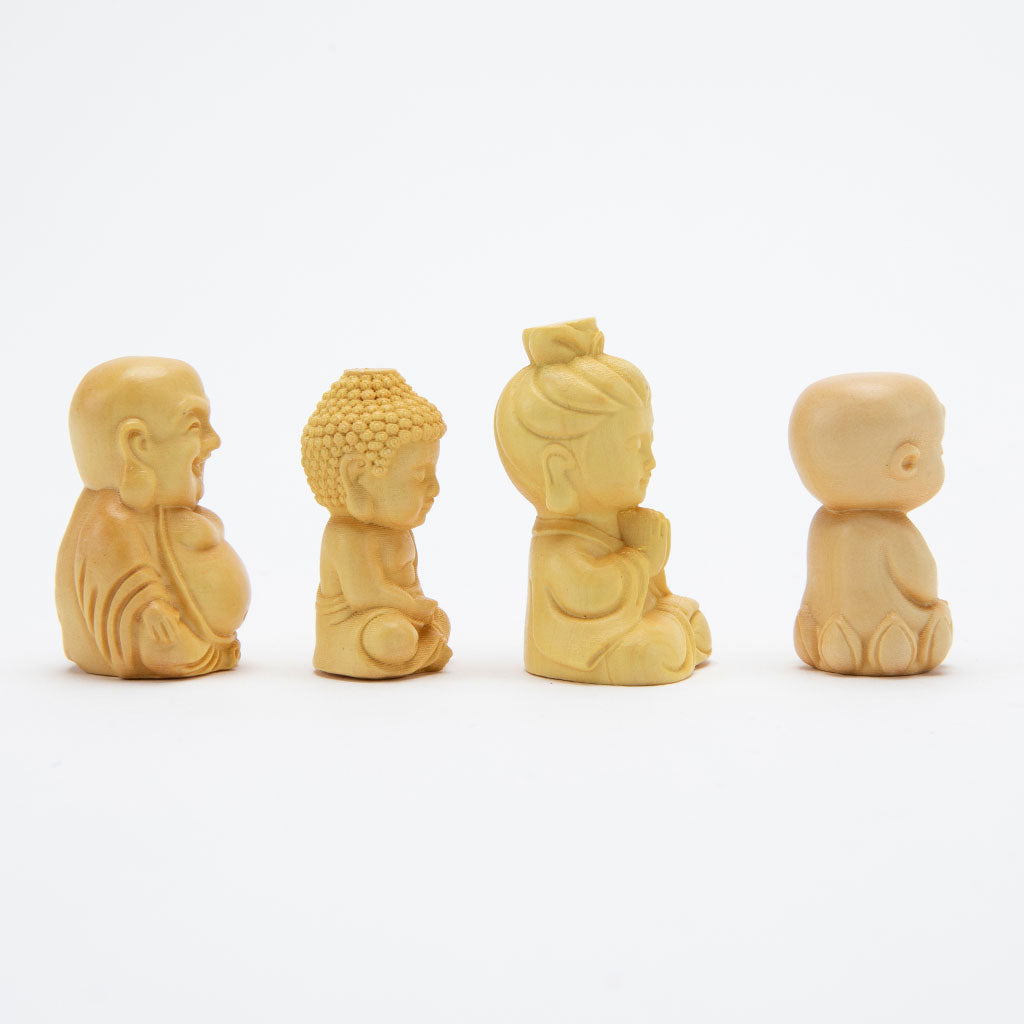 Miniature Wooden Bodhisattva Statue、mySite、topwebapps