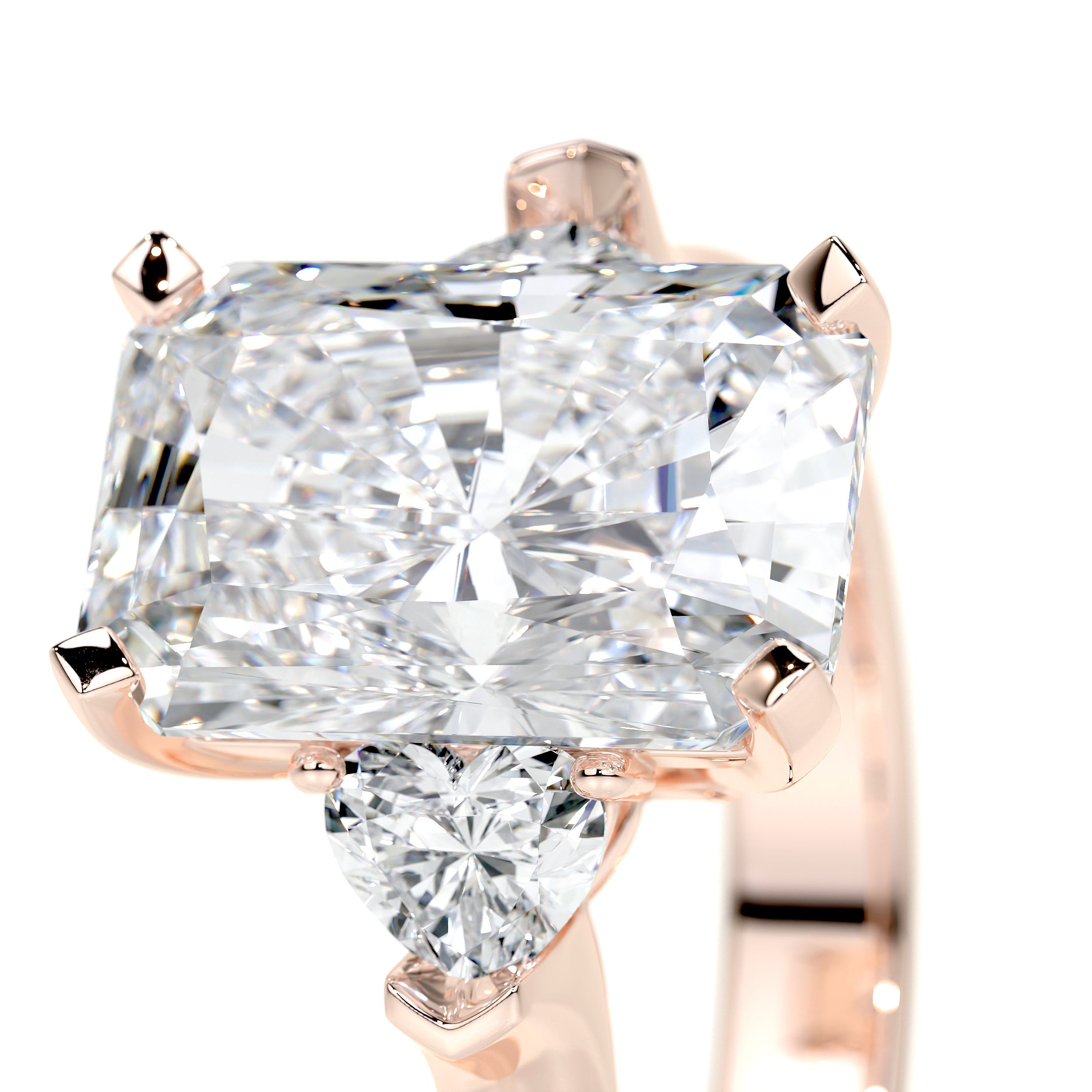 Kamala Lab Grown Diamond Ring -14K Rose Gold (RTS)、mySite、hinf8tx79