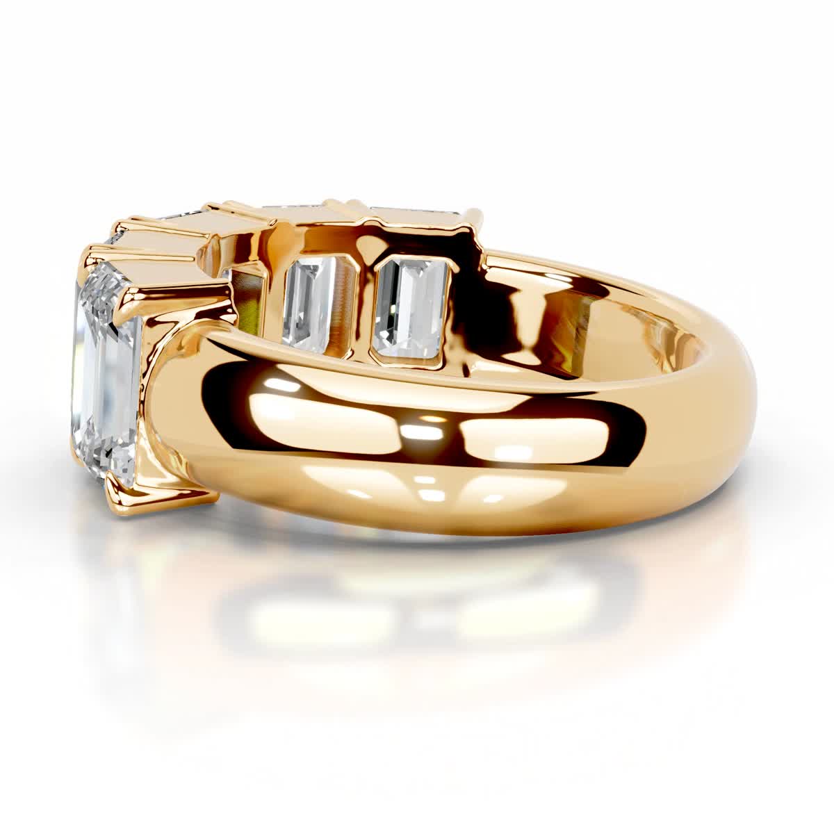 Shandra Diamond Wedding Ring (2.5 Carat) -18K Yellow Gold、mySite、hinf8tx79