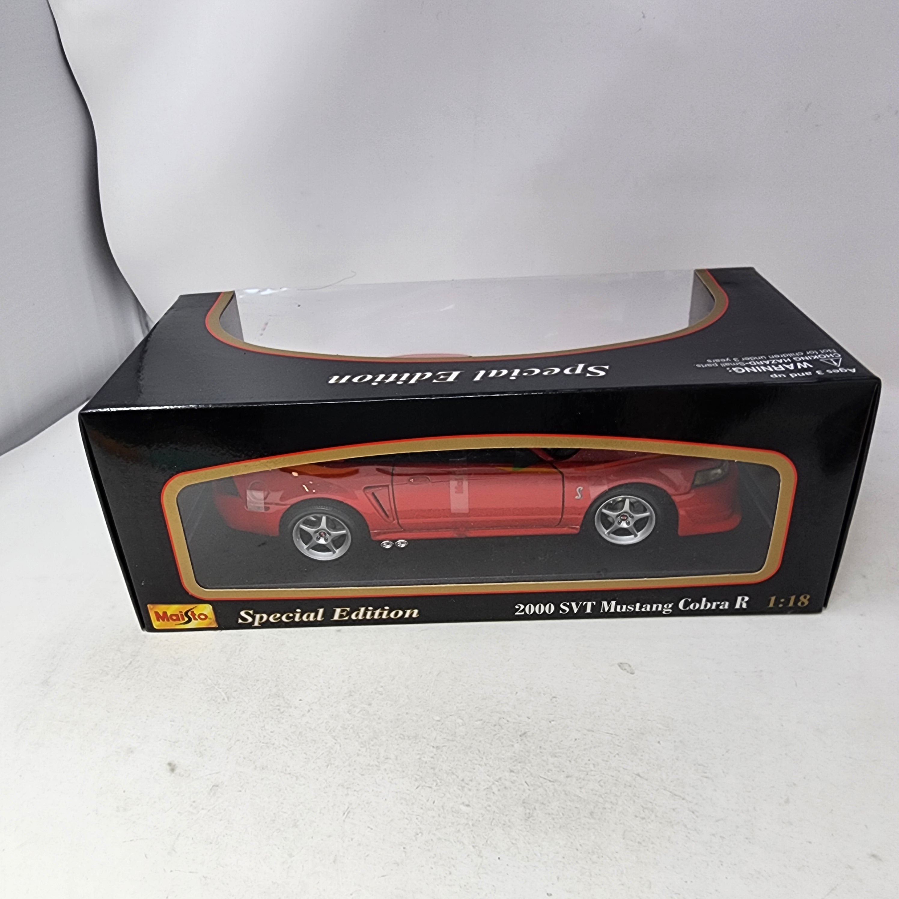 2000 SVT Mustang Cobra R * Maisto Special Edition 1/18 Scale、mySite、hgirdovlk