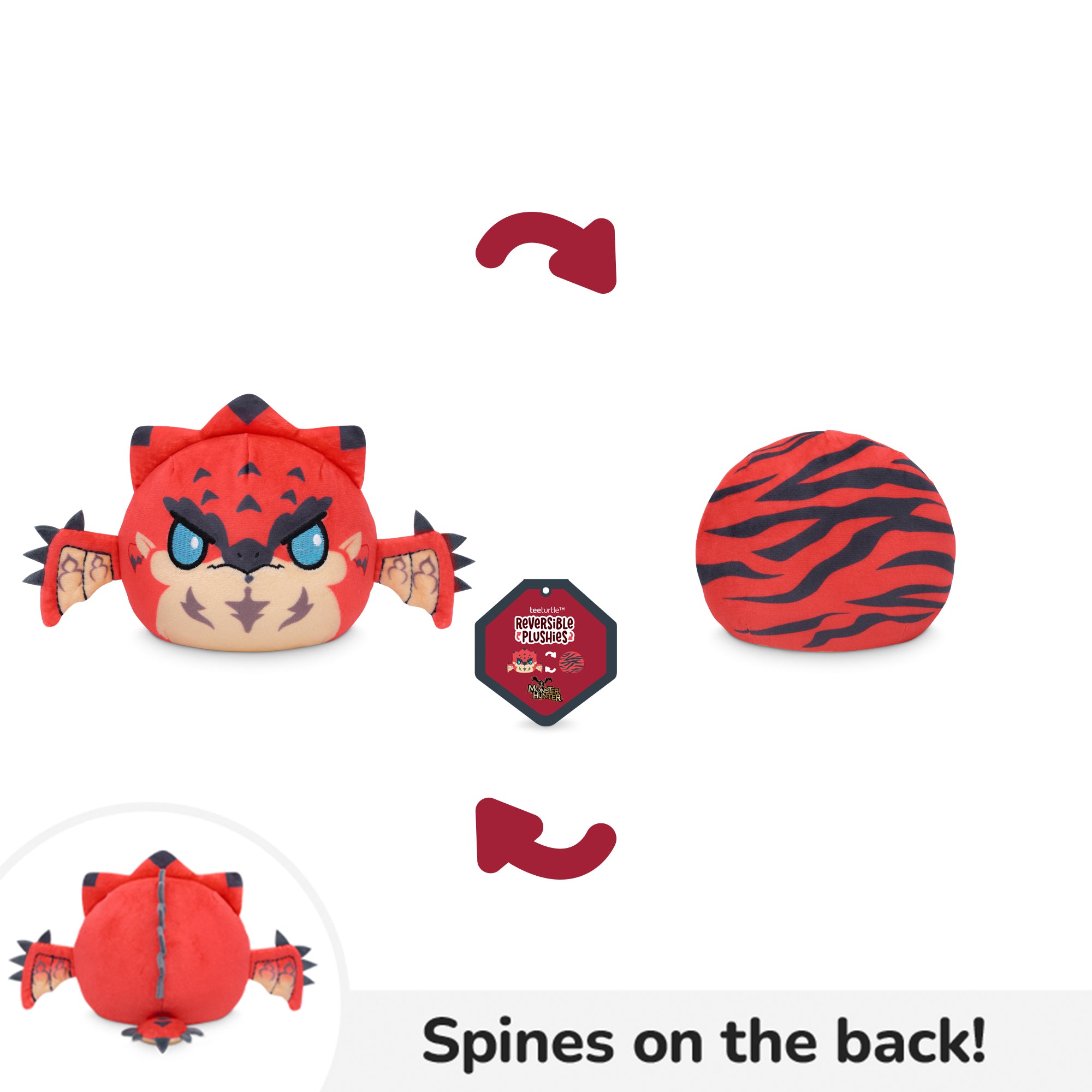 Rathalos & Monster Egg 4 Reversible Plushie、mySite、lovesweatpilates