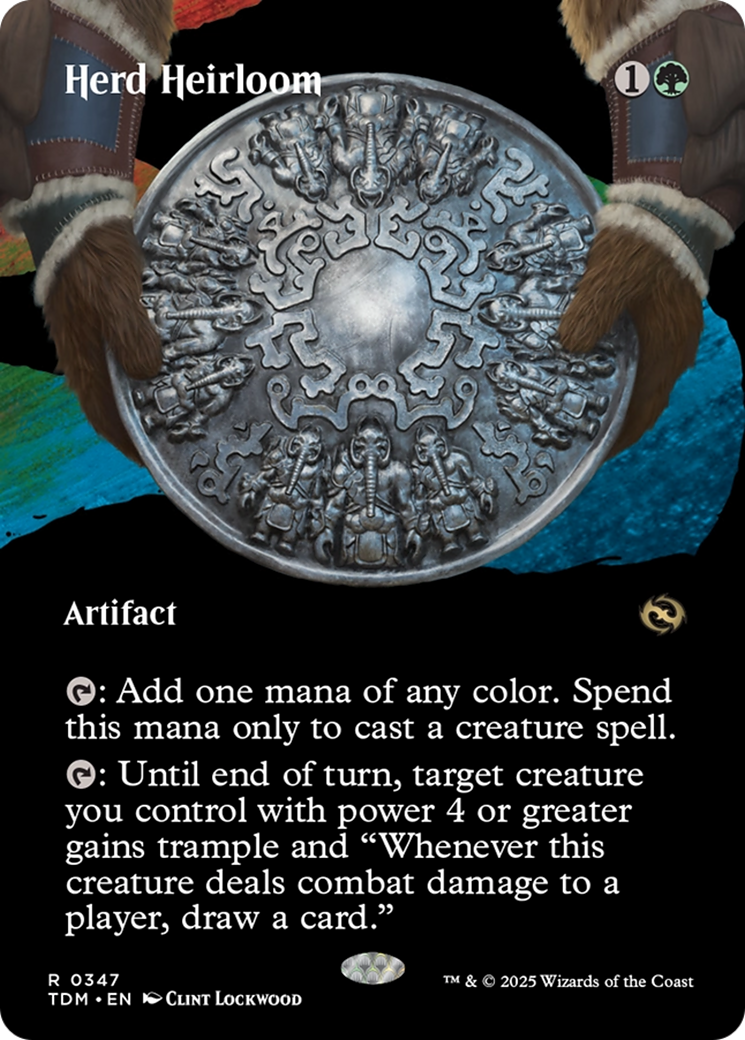 Herd Heirloom (Borderless) Tarkir: Dragonstorm、mySite、waistdrama