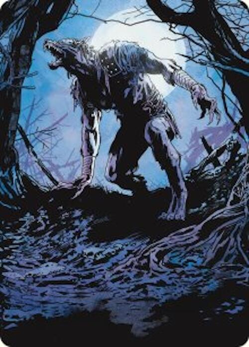 Krallenhorde Howler Art Card Innistrad Remastered Art Series、mySite、waistdrama