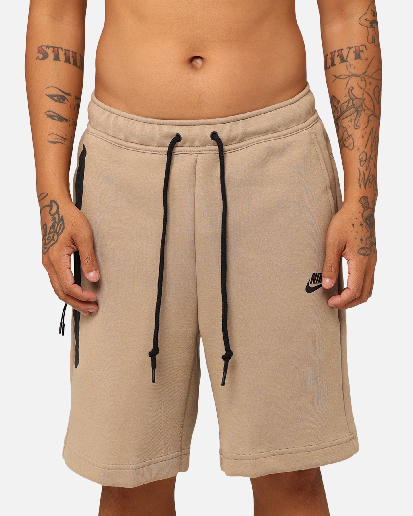 Nike Tech Fleece Shorts Khaki/Black、mySite、zt4zffjzw