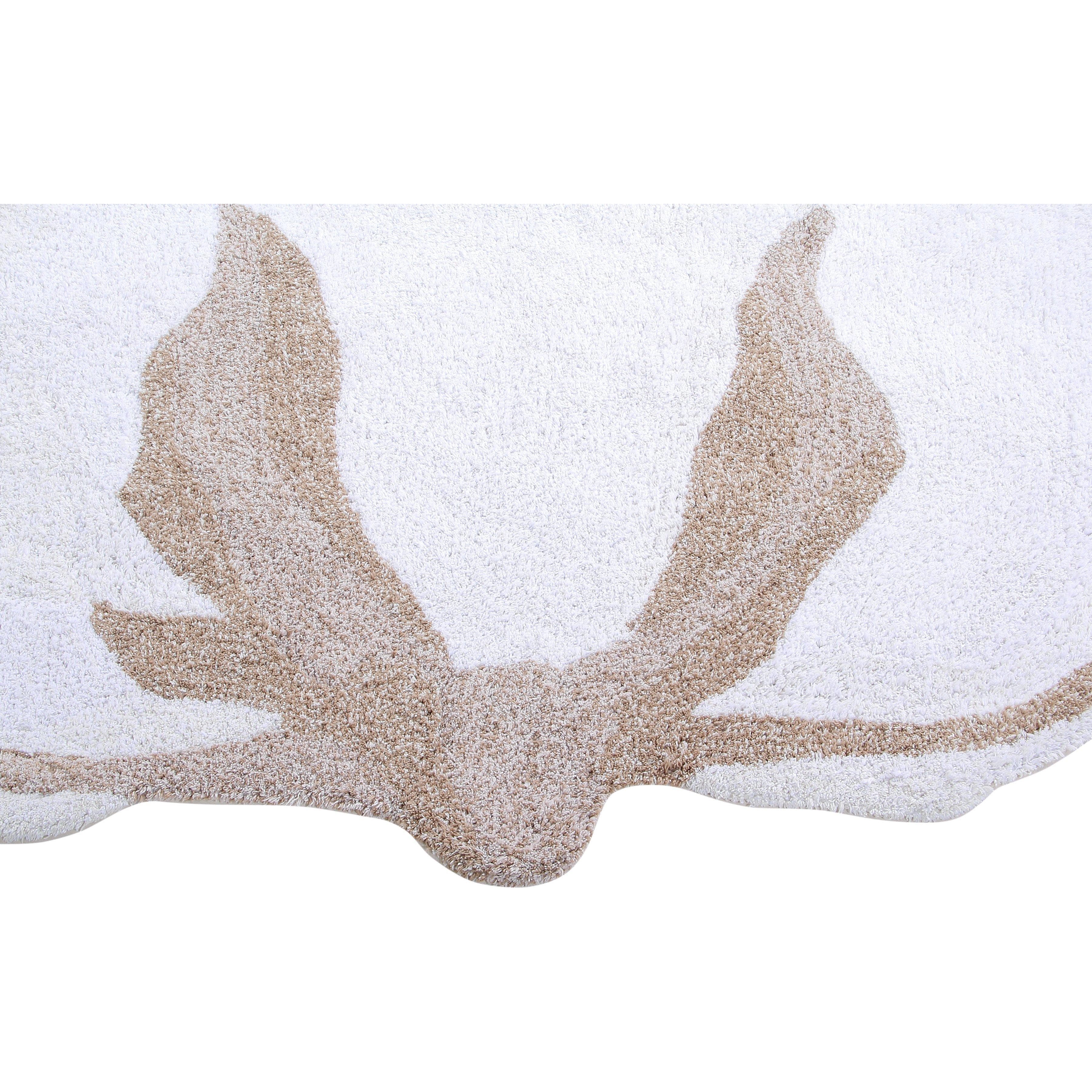 Cotton Flower Machine Washable Area Rug、mySite、gigharbornorthrealestate