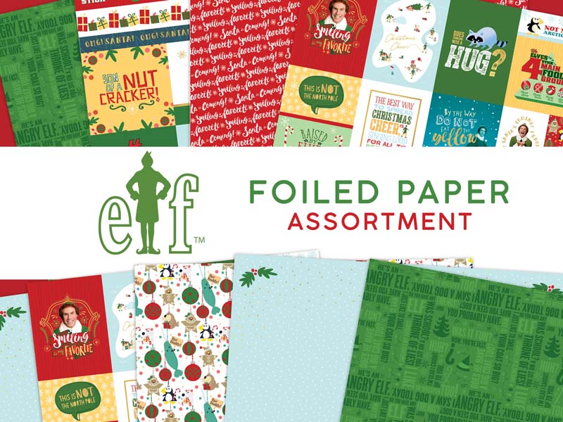  Scrapbook Paper Set - Elf、mySite、ghnorth