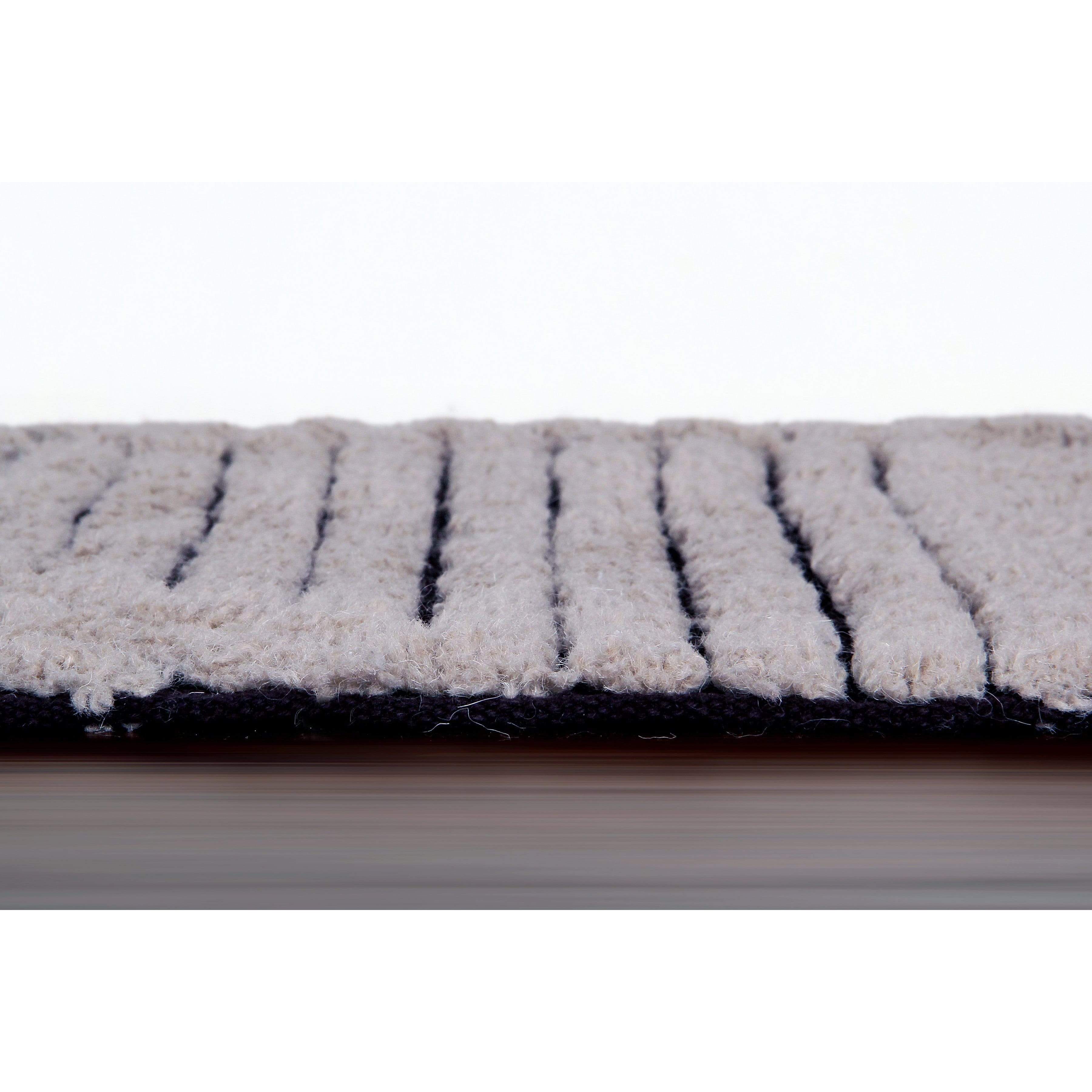 Black Chia Wool Washable Area Rug、mySite、gigharbornorthrealestate