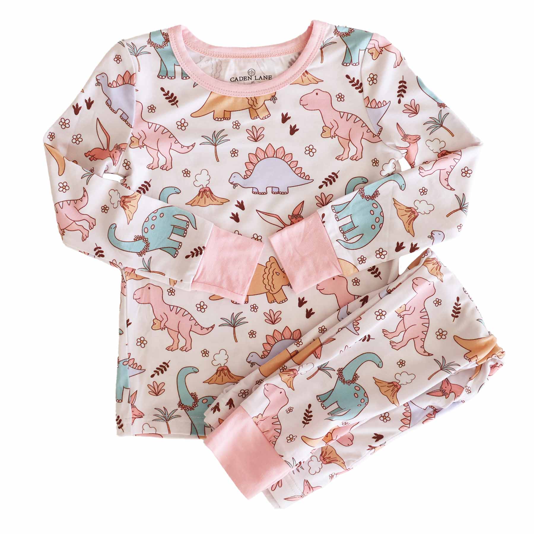  Dolly's Dinos Two Piece Pajama Set、mySite、layawaytickets