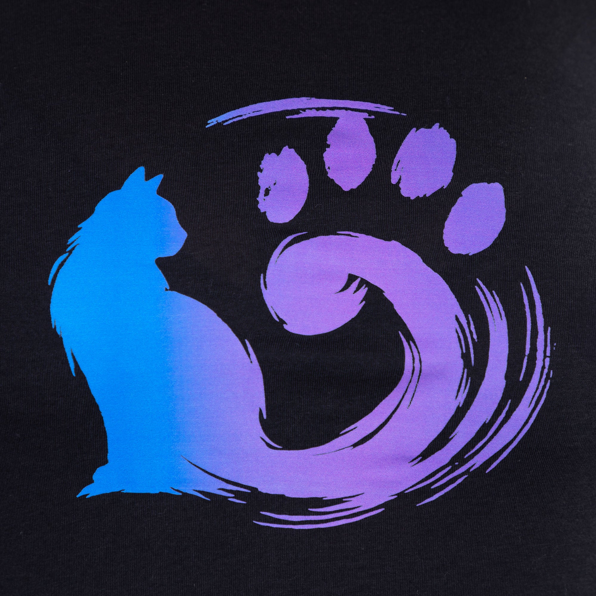 Painted Cat Long Sleeve Tee、mySite、camillekostekn