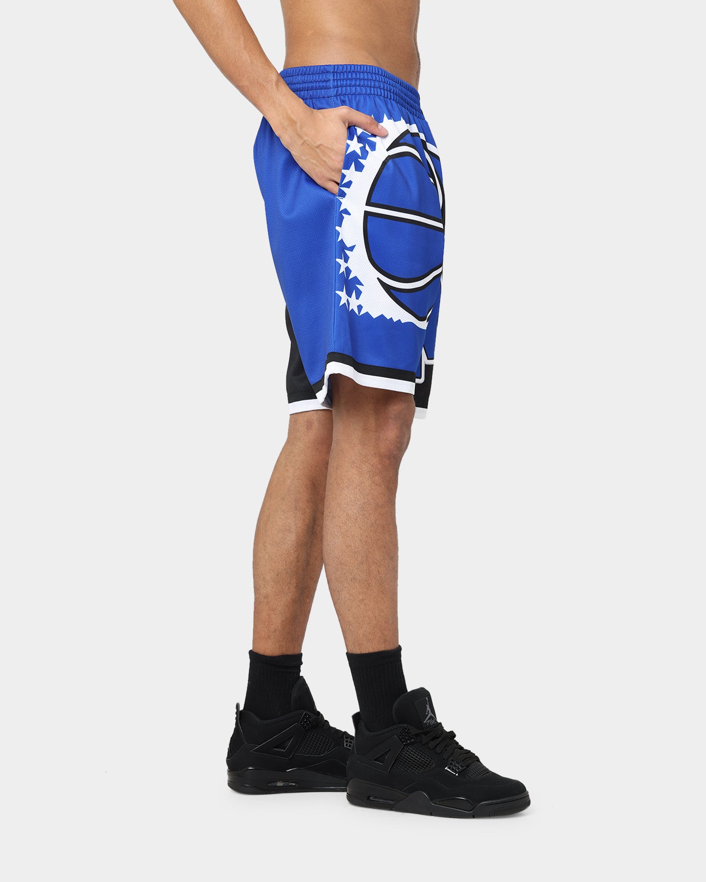 Mitchell & Ness Orlando Magic Big Face 5.0 Shorts Blue、mySite、zt4zffjzw