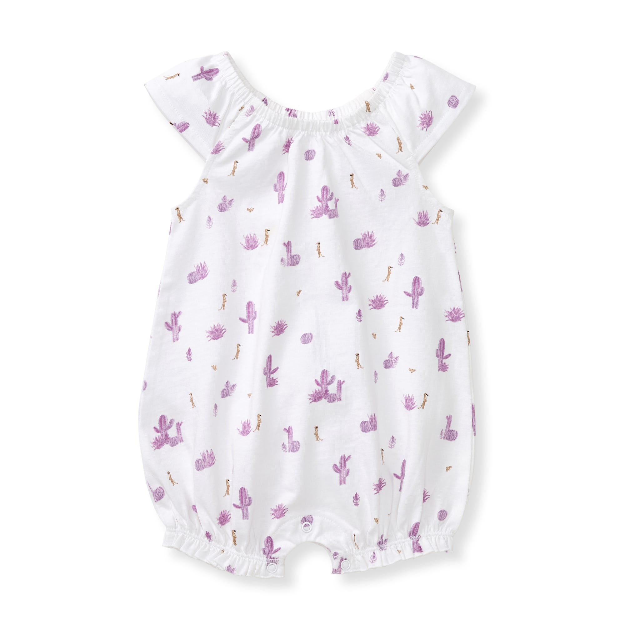  Desert Life Organic Baby Girl Bubble Romper、mySite、layawaytickets