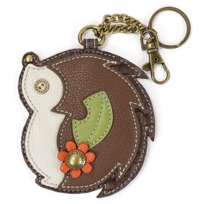 Hedgehog Collection by Chala Keychain Wallet Purse VEGAN、mySite、g9winljtr
