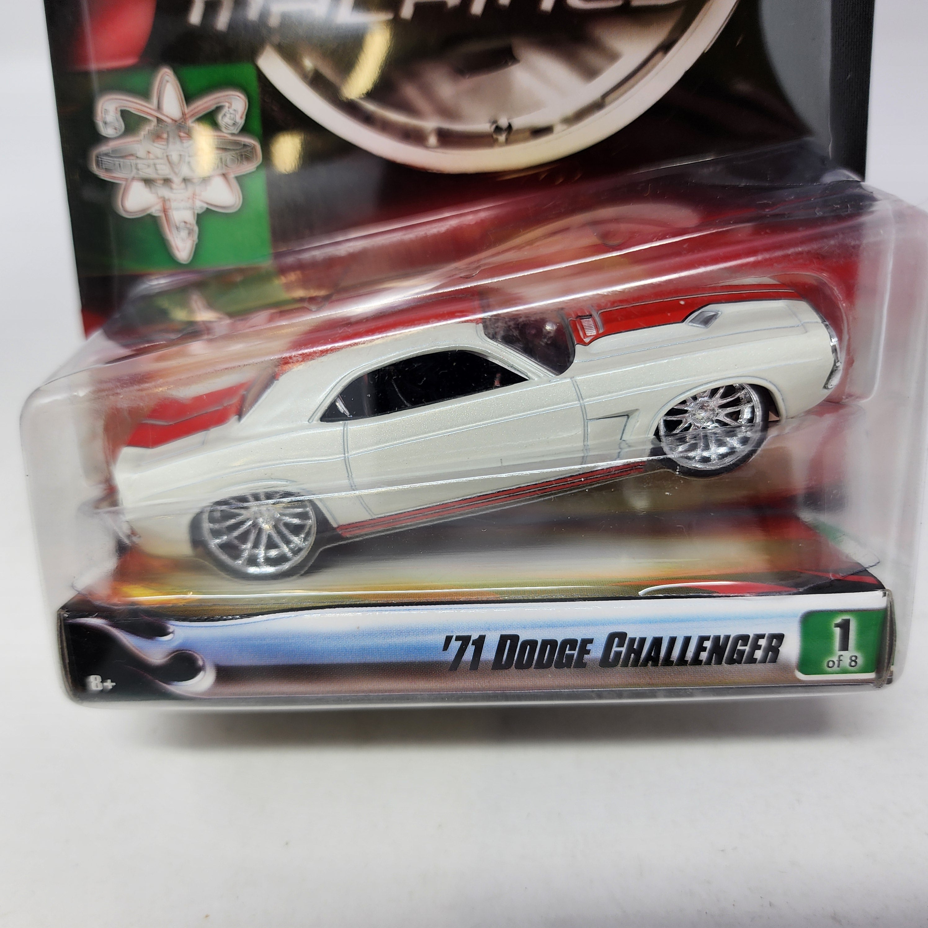 '71 Dodge Challenger * White * Hot Wheels G Machines * 1:50 Scale、mySite、hgirdovlk