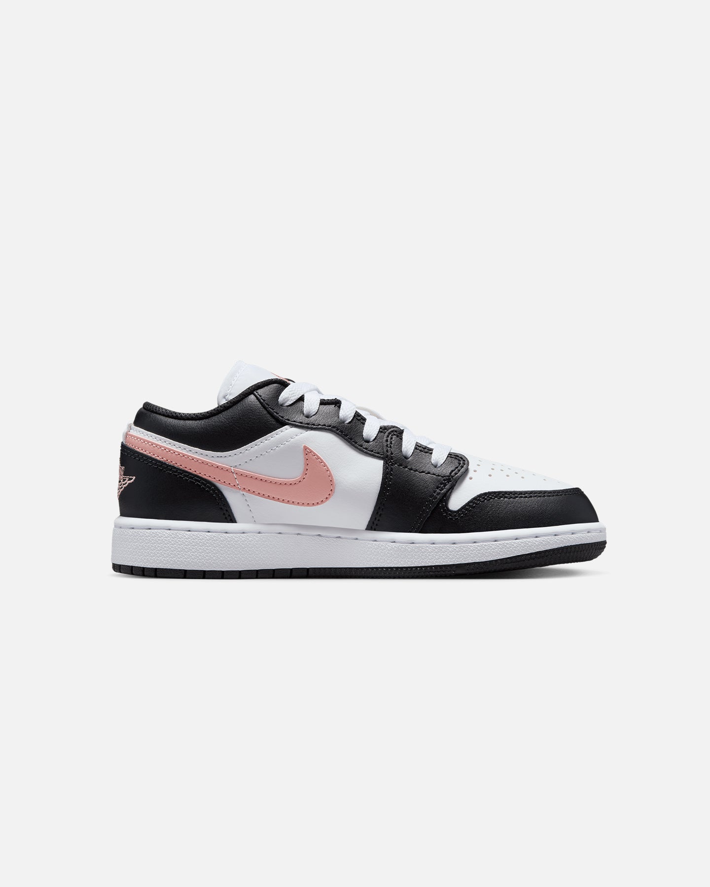 Jordan Kids' Air Jordan 1 Low (GS) White/Pink、mySite、zt4zffjzw