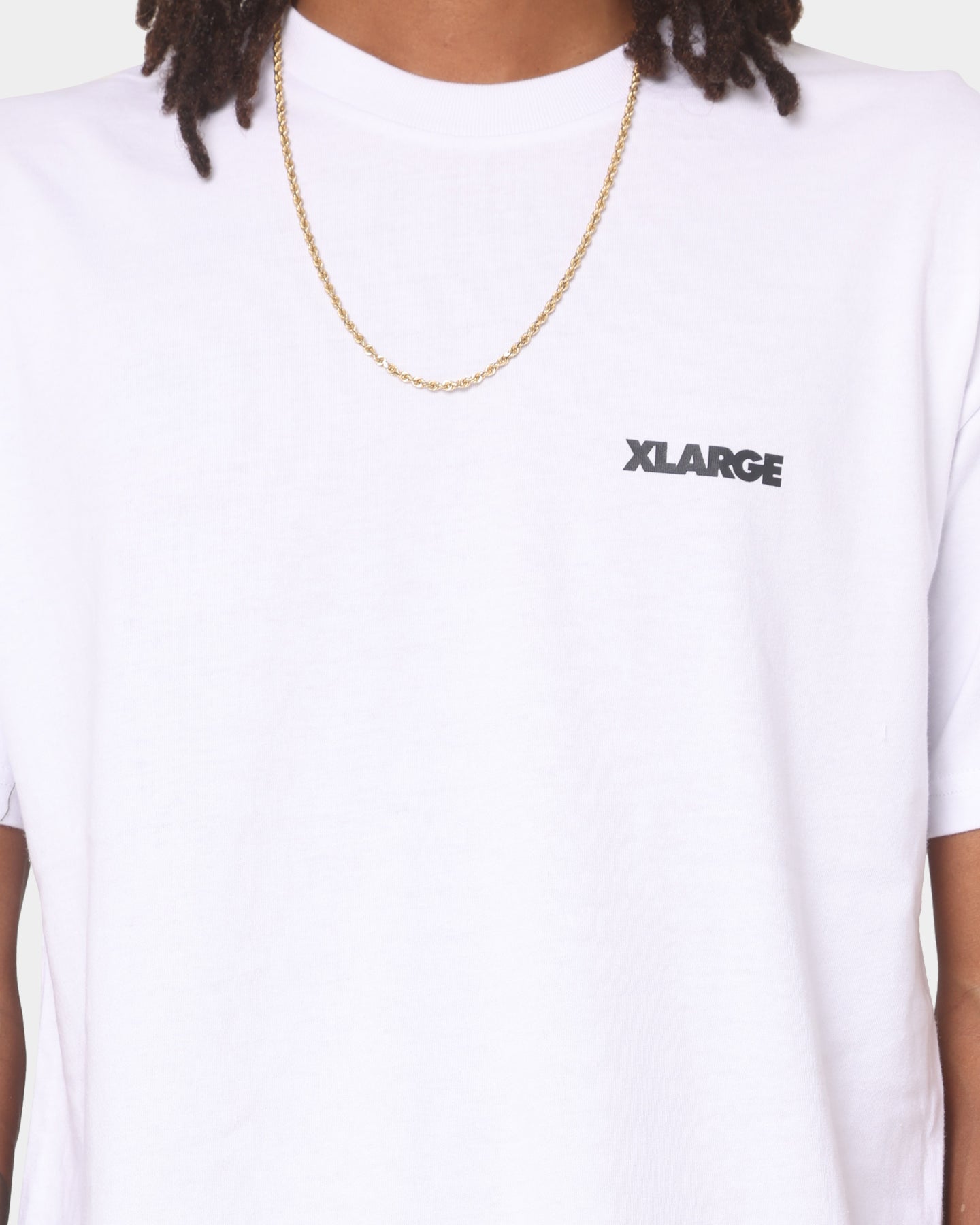 XLARGE 91 Text T-Shirt White、mySite、zt4zffjzw