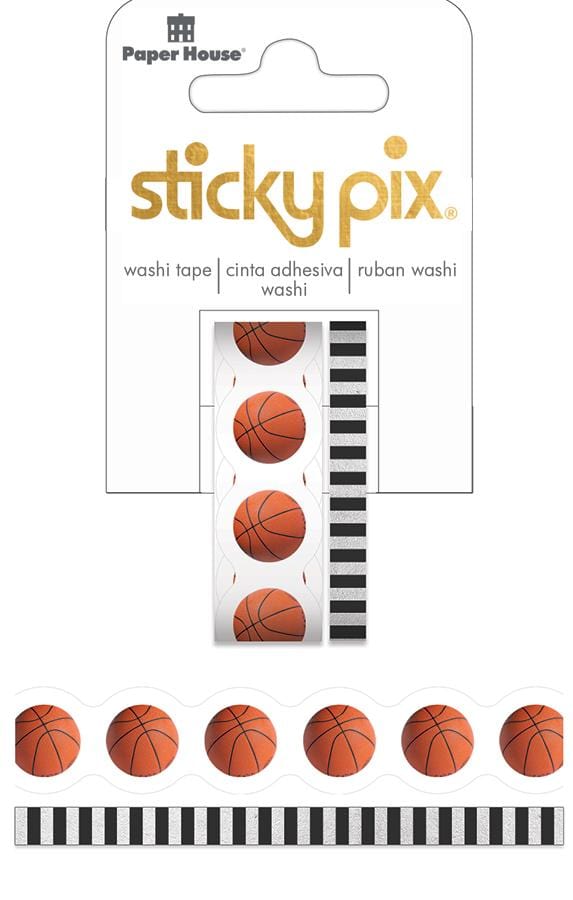  Washi Tape Set - Basketball、mySite、ghnorth
