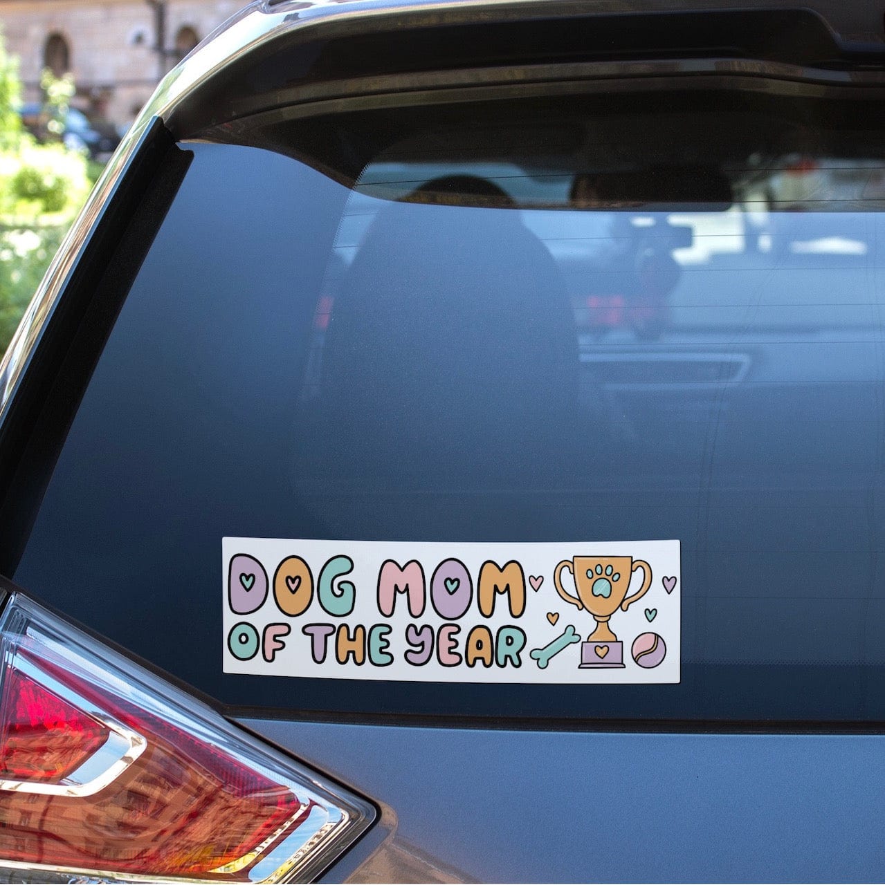  Dog Mom Of The Year Bumper Sticker、mySite、elrpsem3k