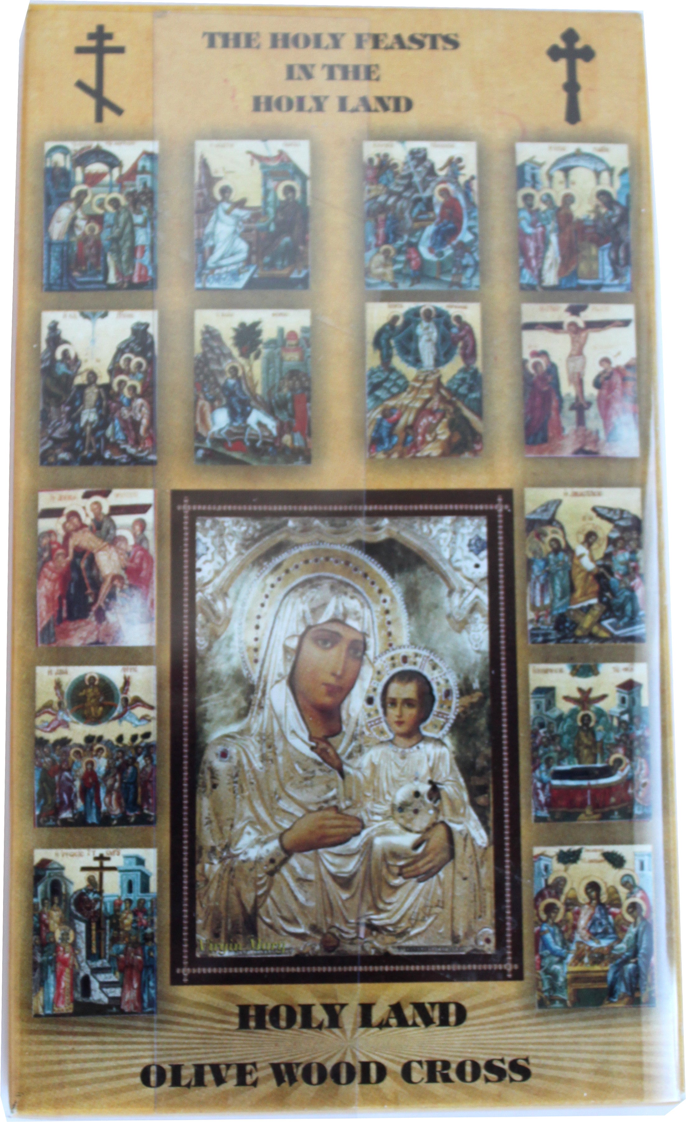 Olive Wood Keepsake with Crucifix and a small olive wood Comfort Cross、mySite、topwebapps