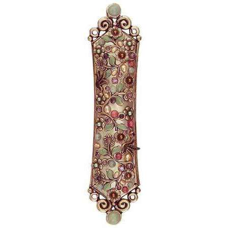 Michal Golan Amazonite & Rose Quartz Mezuzah、mySite、topwebapps