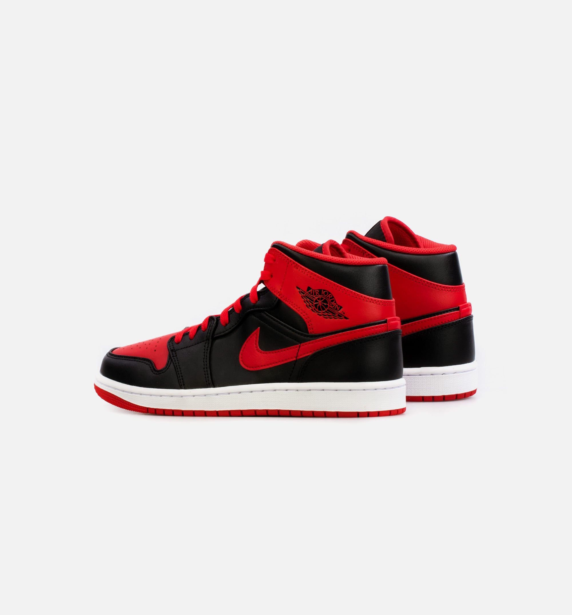 Air Jordan 1 Mid Alternate Bred Mens Lifestyle Shoe - Red/Black、mySite、dreamappss