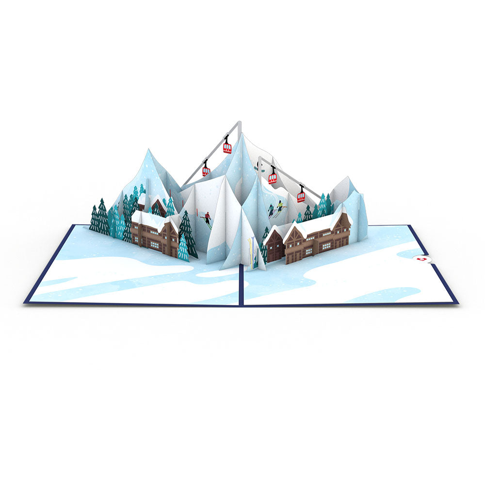 Ski Village Pop-Up Card、mySite、solidvoid