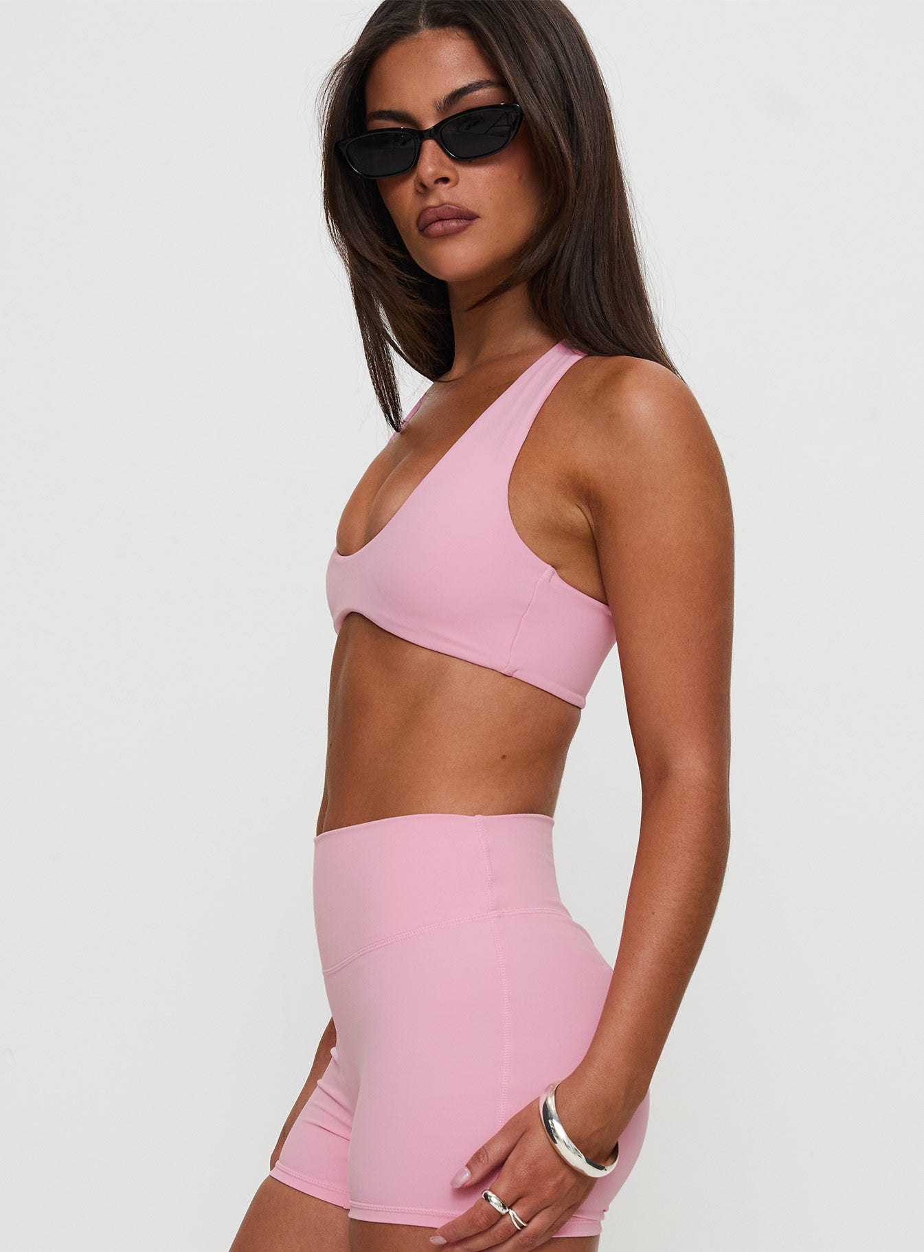 Pulse Active Halter Crop Pink、mySite、solidvoid