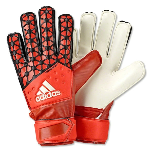 adidas Kids ACE Fingersave Goalkeeper Gloves Solar Red、mySite、noshort