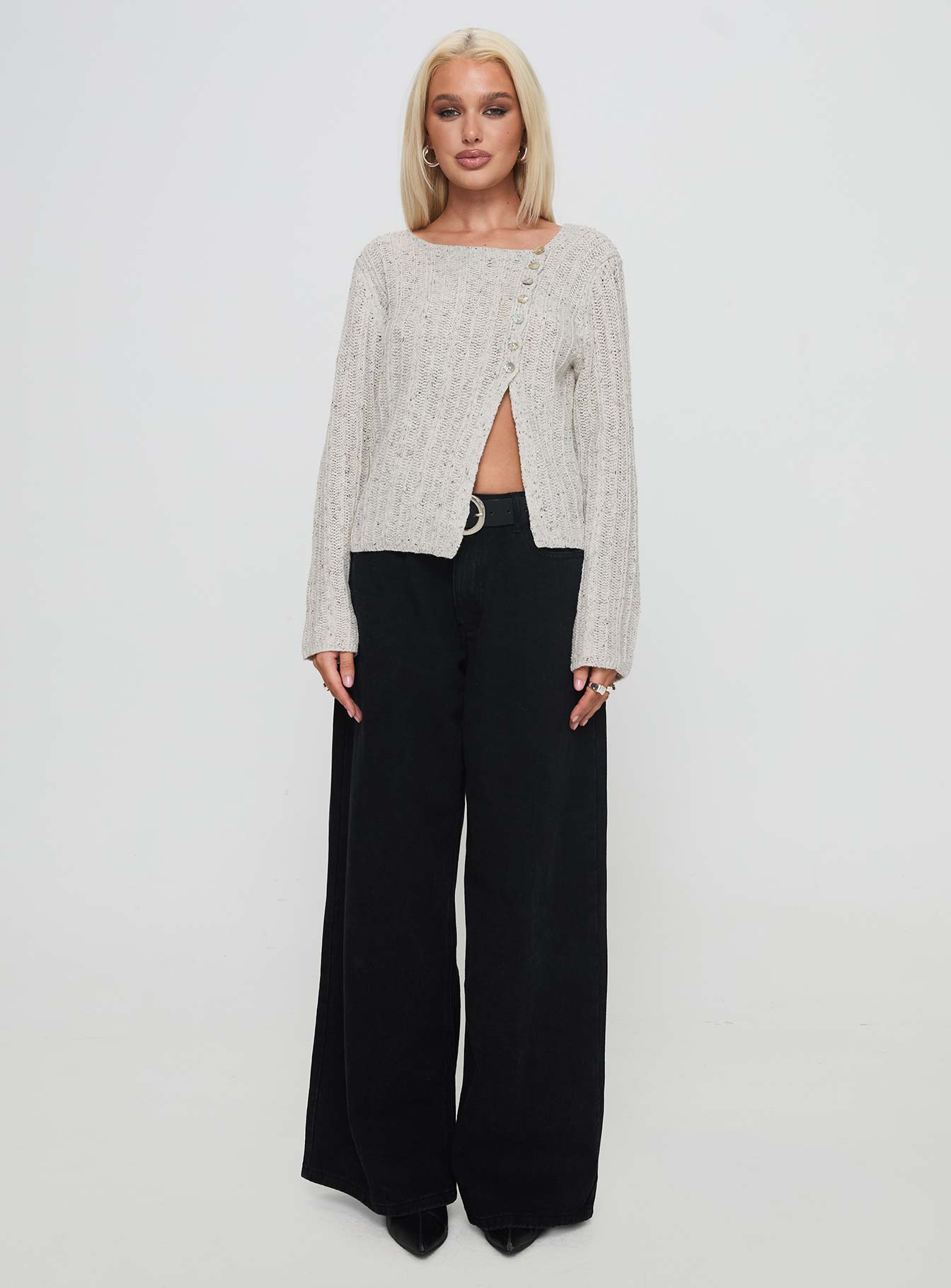 Lenker Knit Jumper Grey、mySite、solidvoid