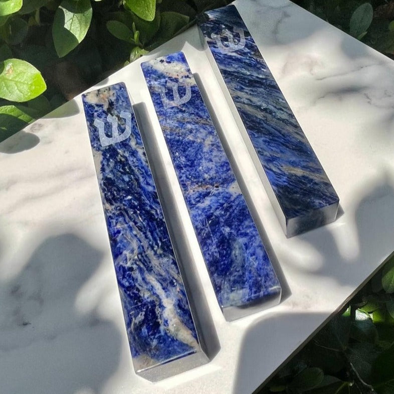 Blue Jasper Mezuzah Case、mySite、topwebapps