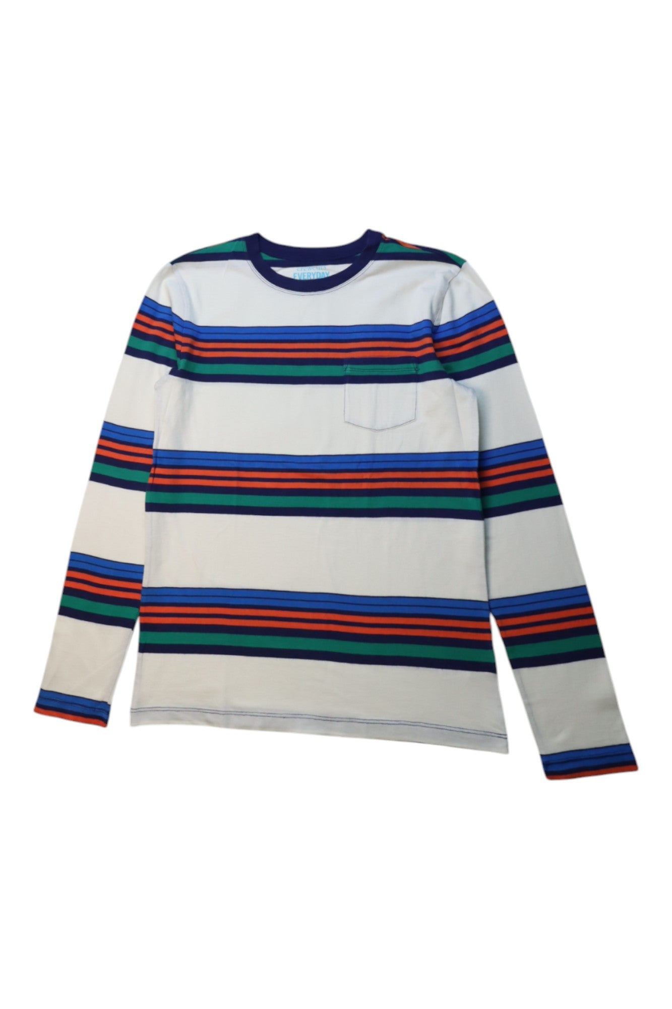 Crewcuts Striped Long Sleeve T-Shirt 12Y、mySite、g9winljtr