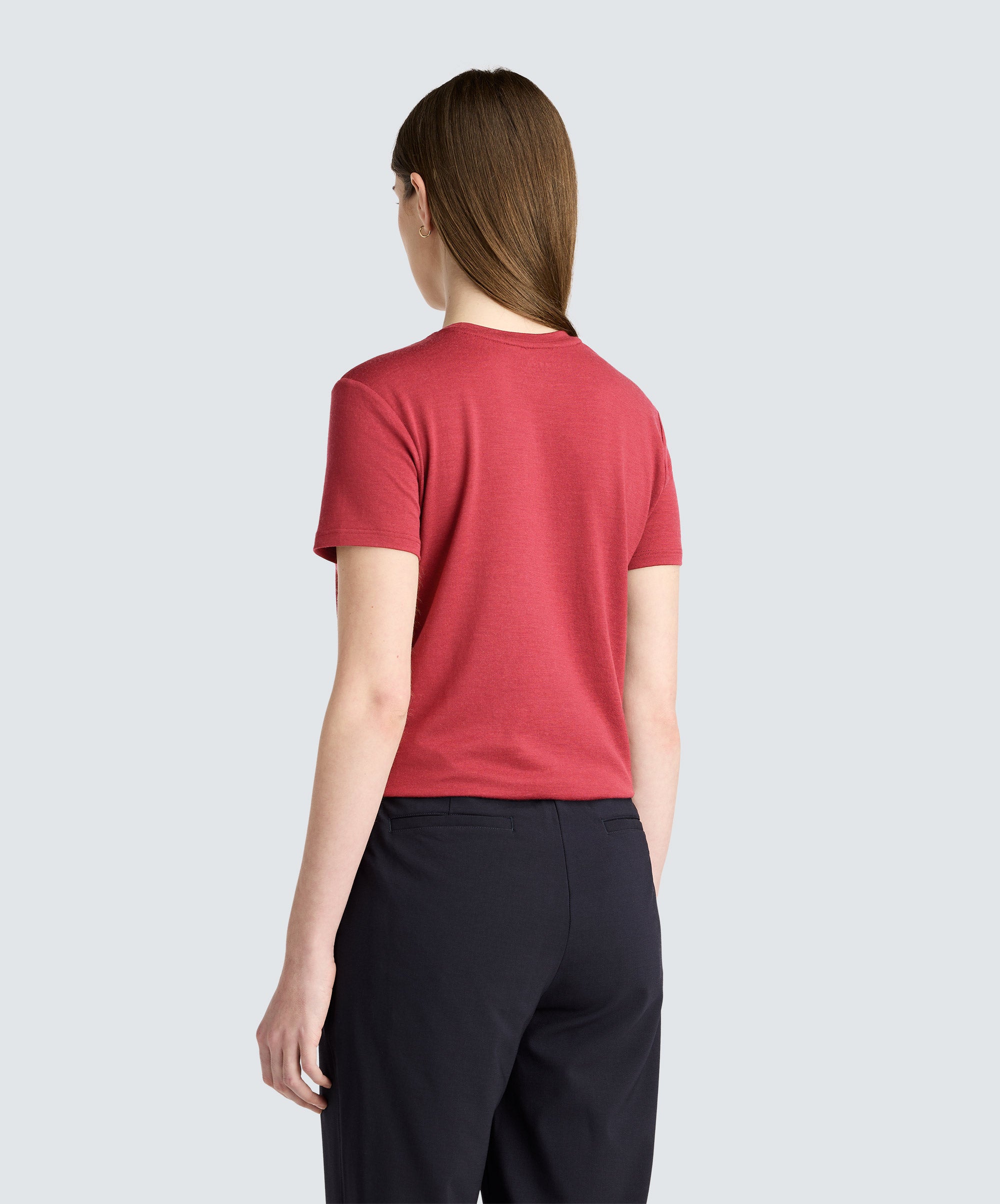 Women's Merino Crew Neck T-Shirt、mySite、noshort