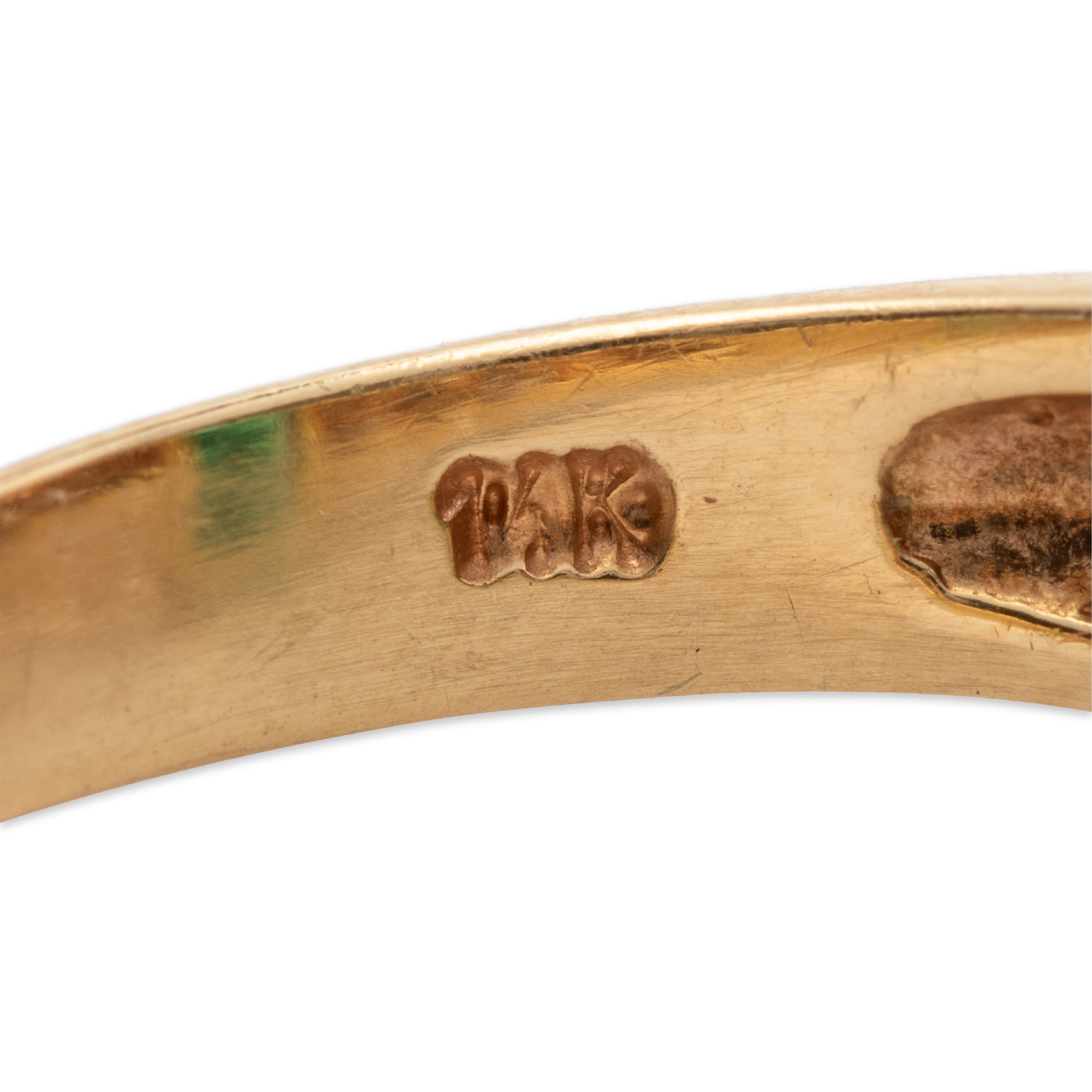 Vintage 14k Yellow Gold 1.7ct Emerald .50cttw Diamond Ring 6.75、mySite、hinf8tx79