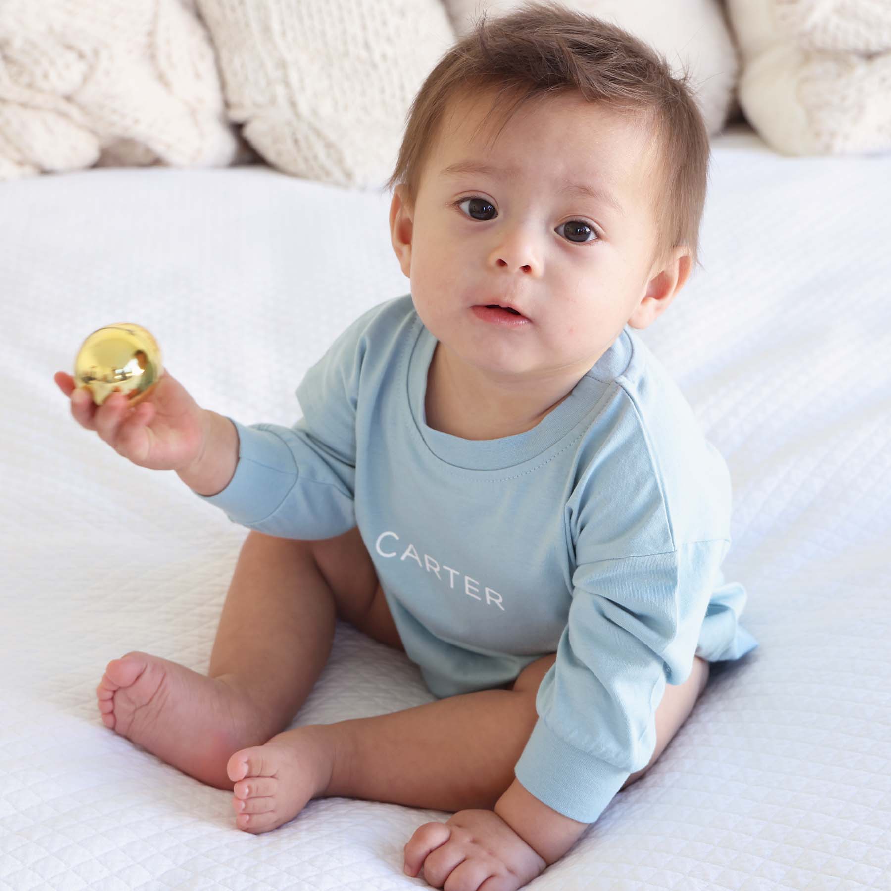  Personalized Long Sleeve Bubble Romper | Spring、mySite、layawaytickets