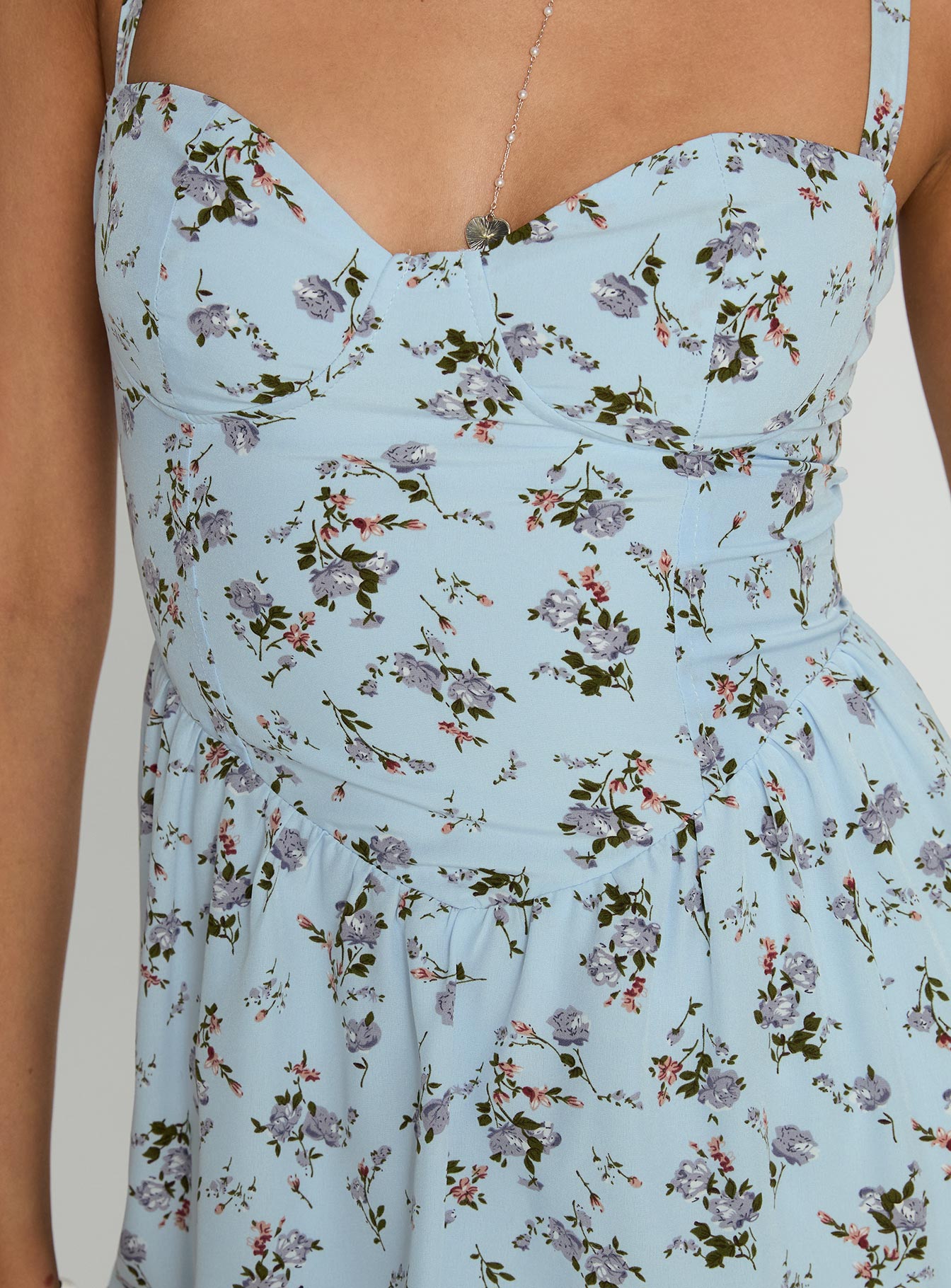 Izebella Maxi Dress Blue Floral、mySite、solidvoid