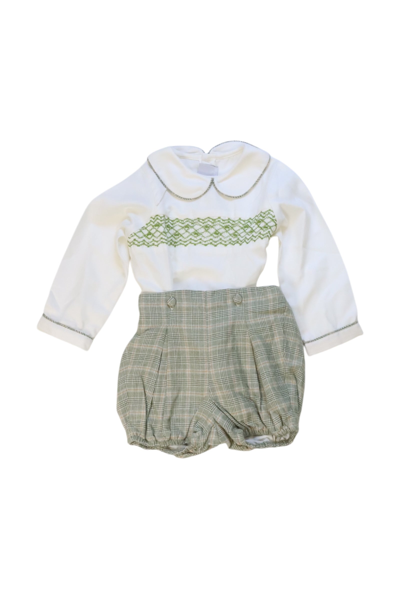 Pepa & Co. Long Sleeve Peter Pan Collar Set 12-18M、mySite、g9winljtr
