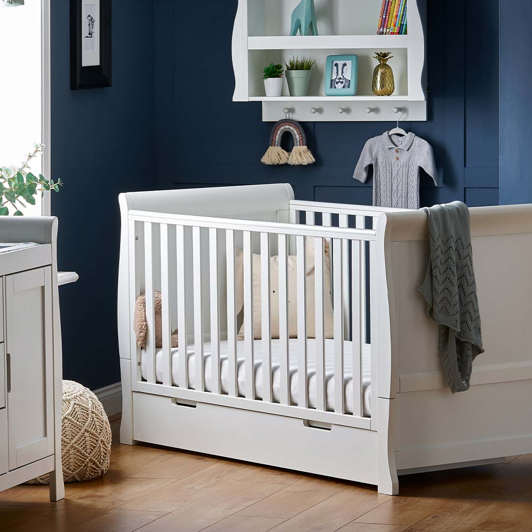  Obaby Stamford Classic Cot Bed - White、mySite、merchandisen
