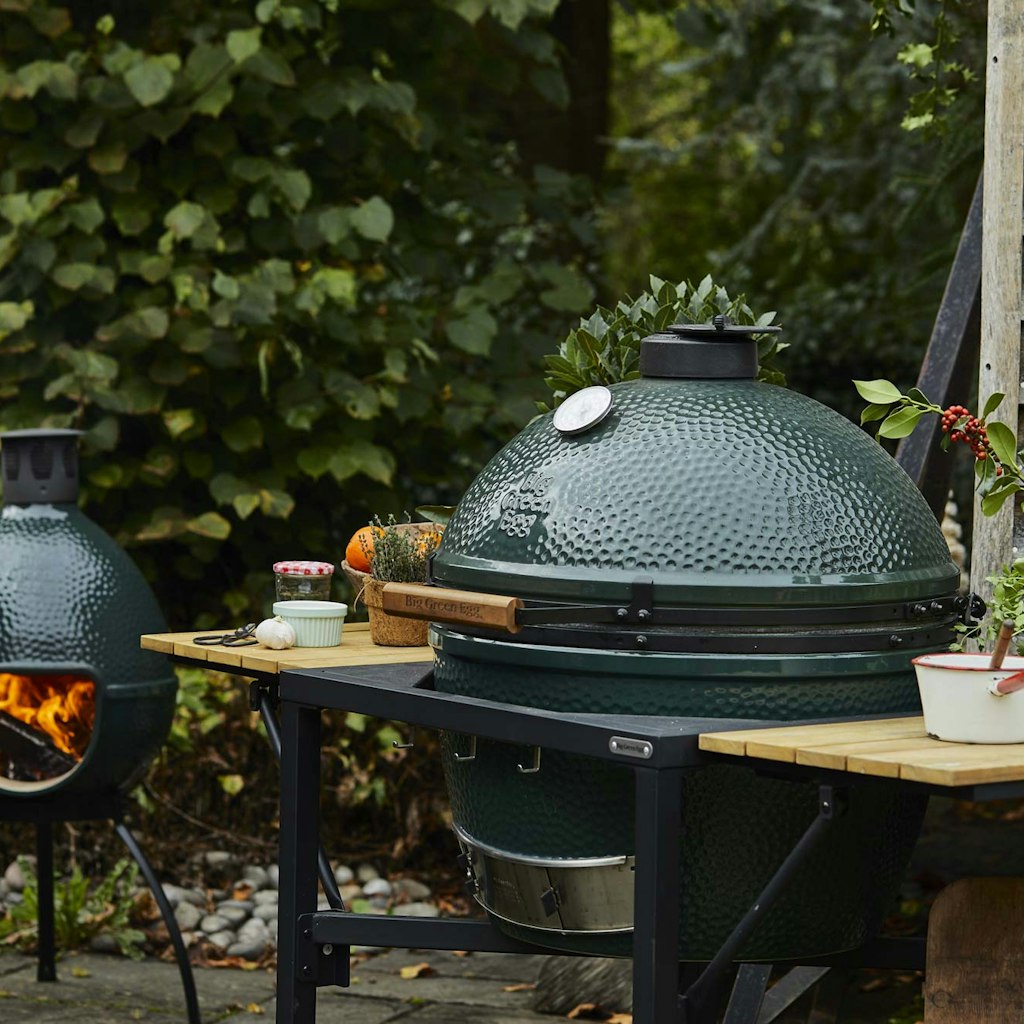 Big Green Egg Chiminea、mySite、noshort