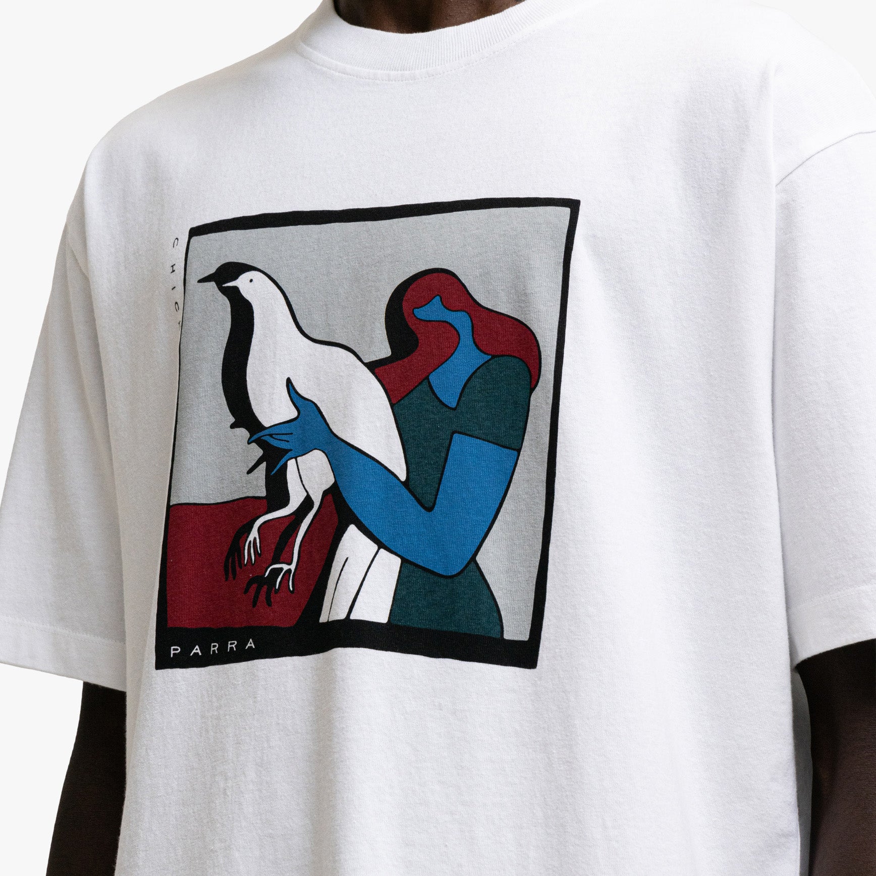  by Parra Look At It T-Shirt White、mySite、merchandisen