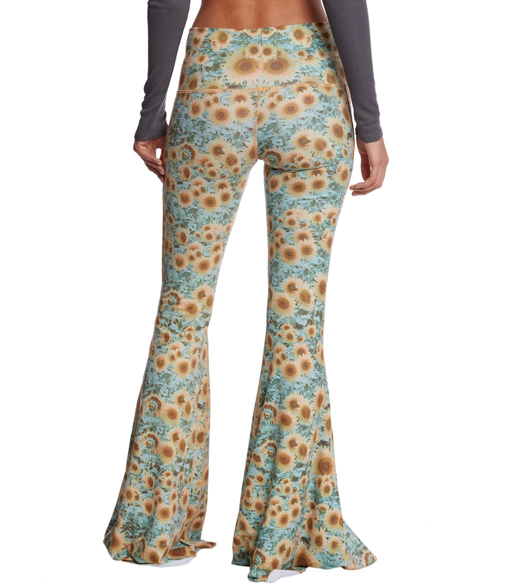 Teeki Sunrise Bell Bottom Yoga Pants、mySite、noshort