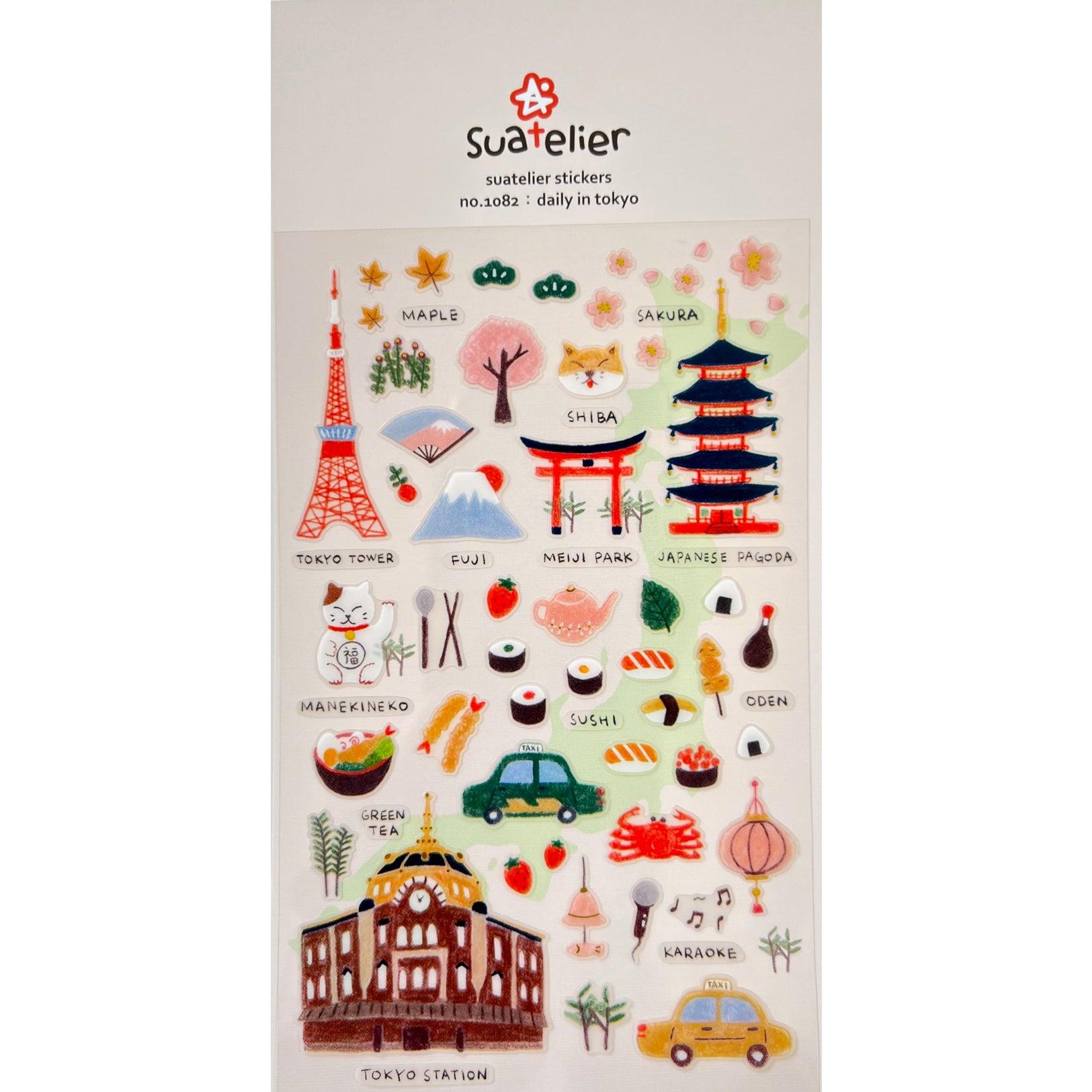  Daily Tokyo Life Stickers、mySite、ghnorth