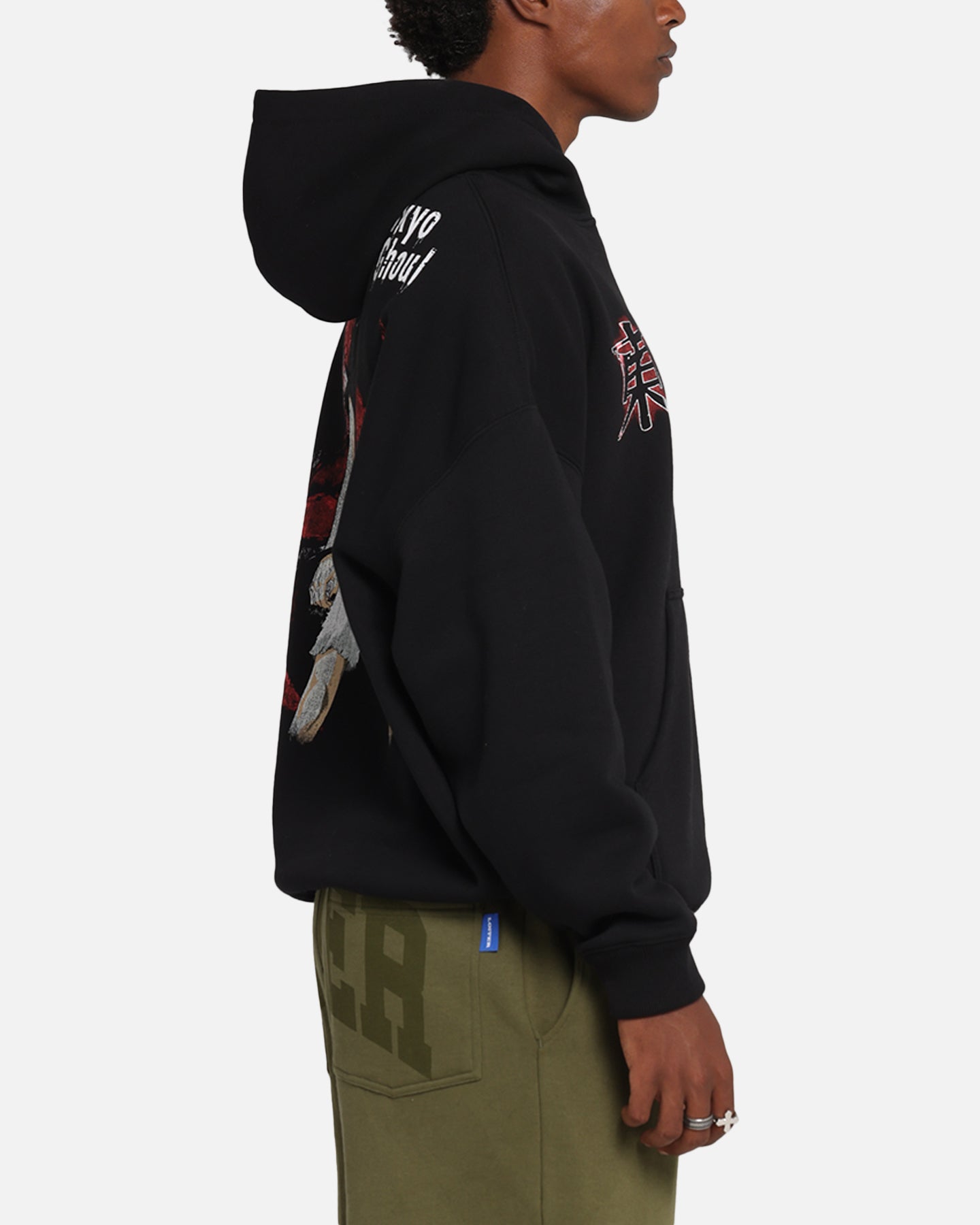 Goat Crew X Tokyo Ghoul Kaneki Premium Hoodie Black、mySite、zt4zffjzw