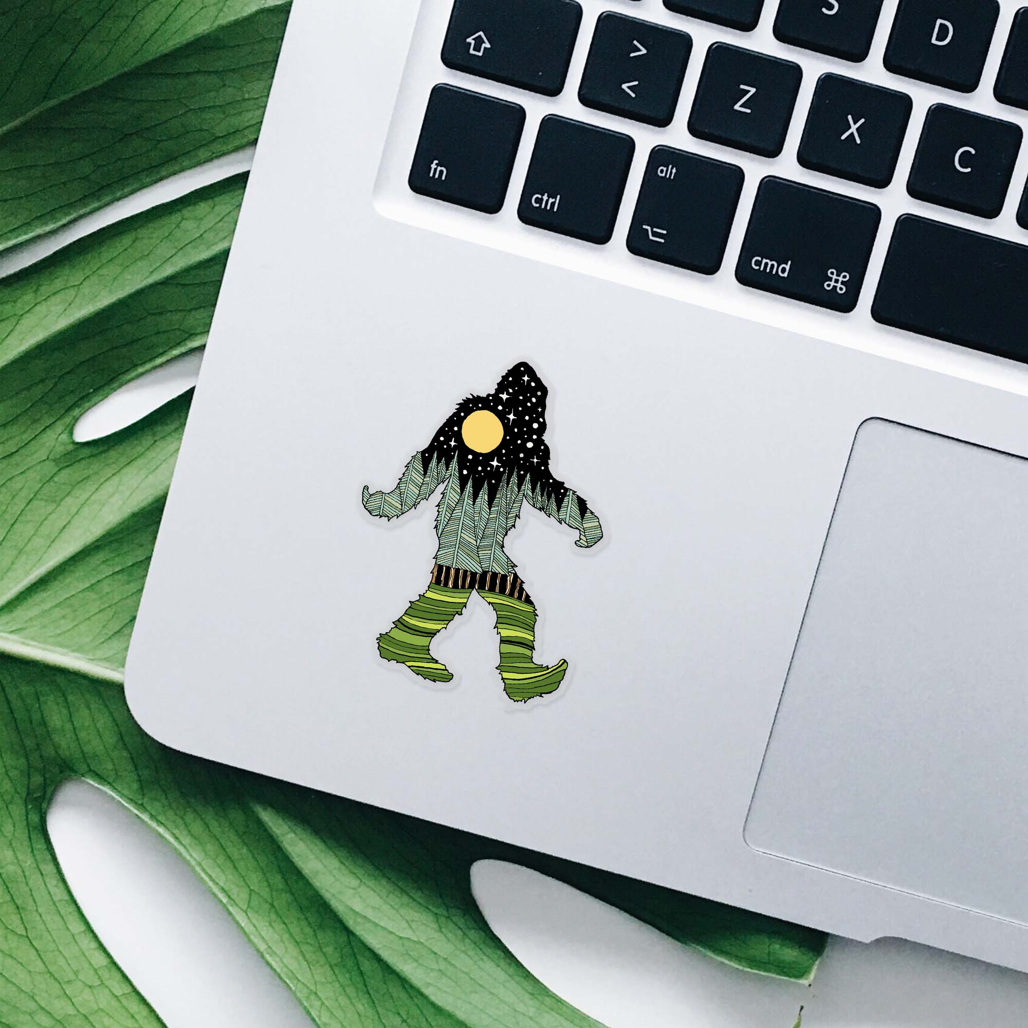  Bigfoot Nature Clear Sticker、mySite、elrpsem3k