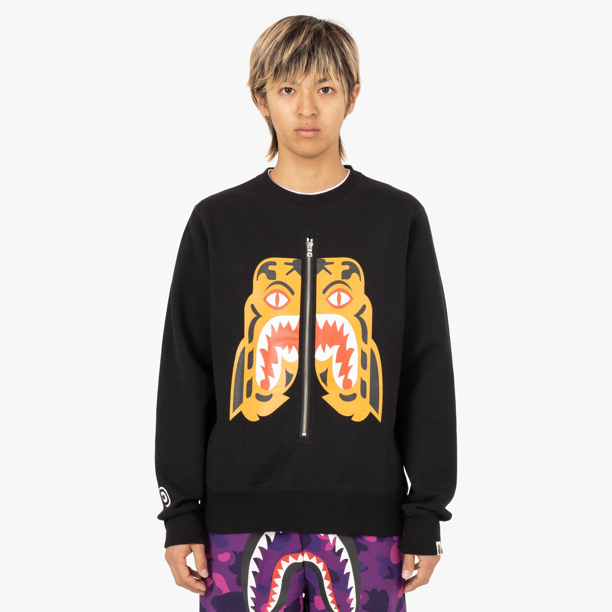  BAPE Tiger Crewneck / Black、mySite、merchandisen